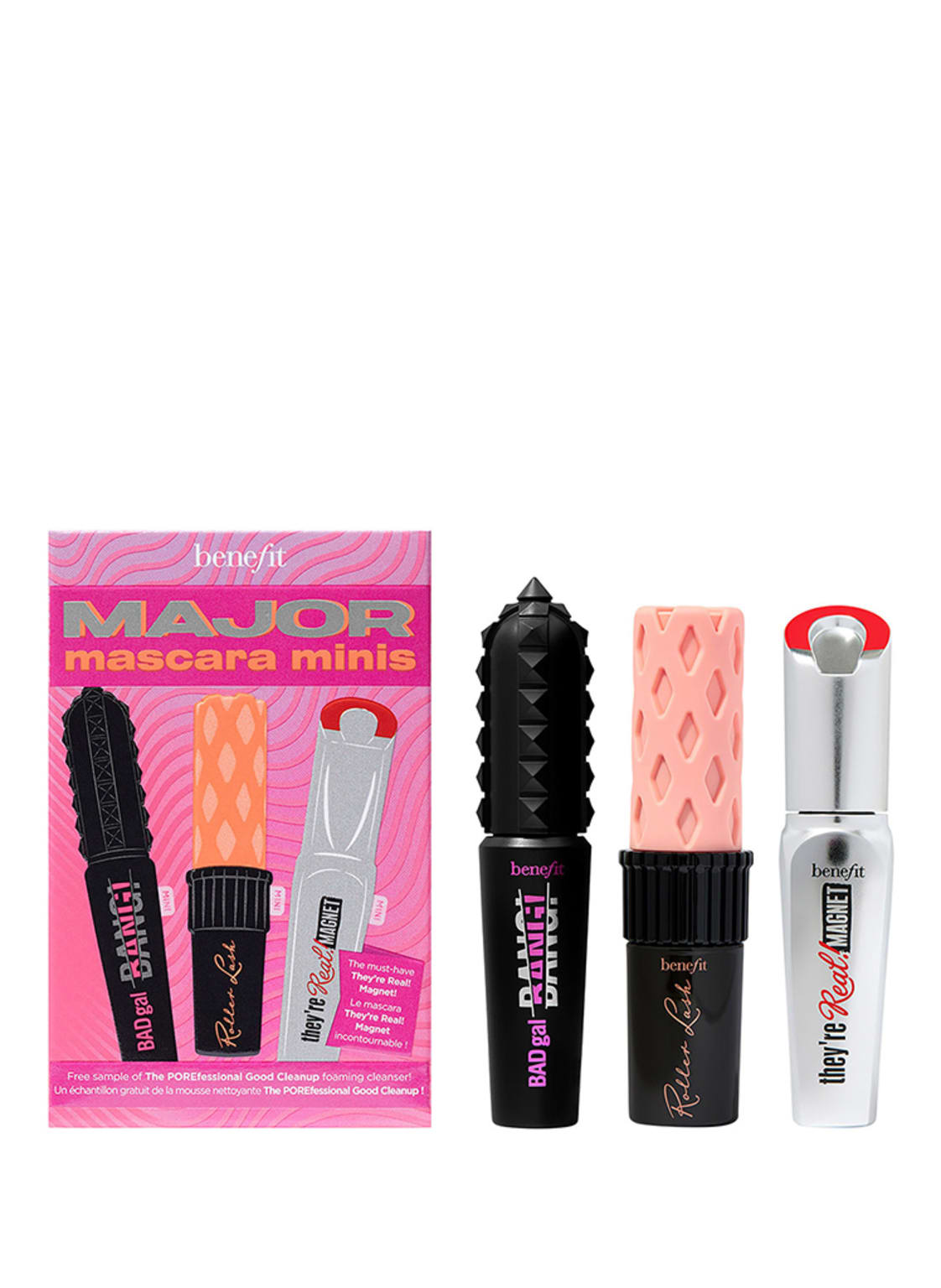 Image of Benefit Major Mascara Minis Make-up Set