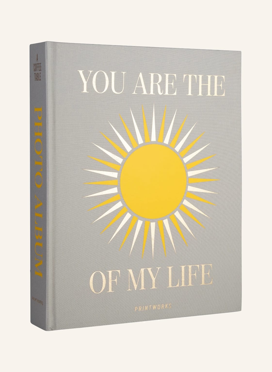 Image of Printworks Fotoalbum You Are The Sunshine grau