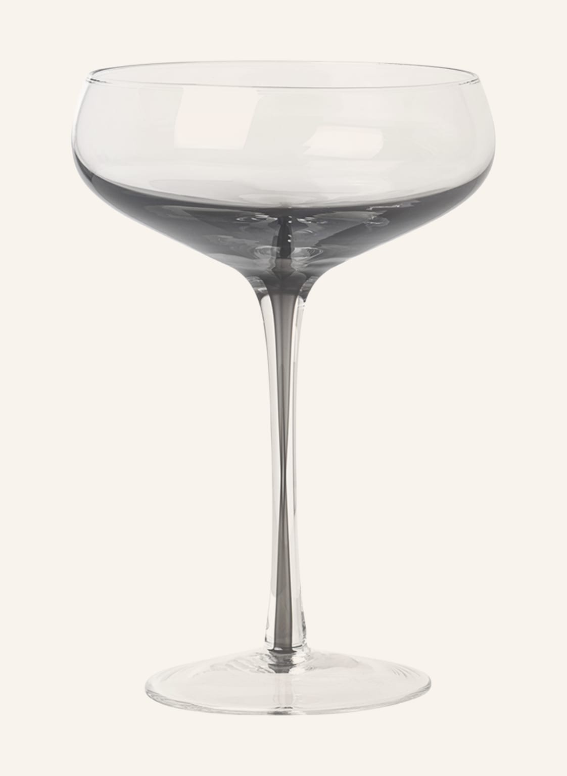 Image of Broste Copenhagen Cocktailglas Smoke silber