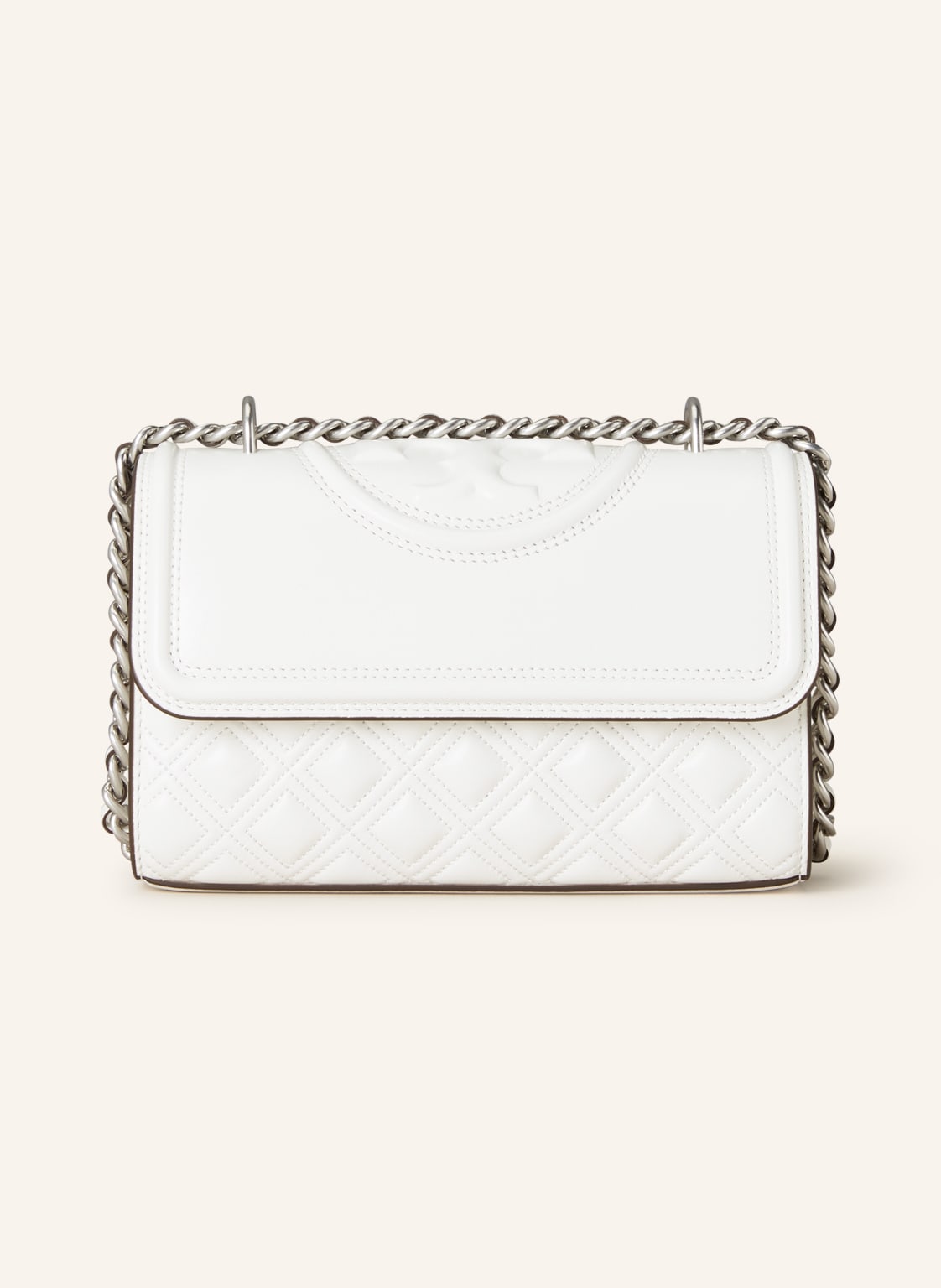 Image of Tory Burch Umhängetasche Fleming Small weiss