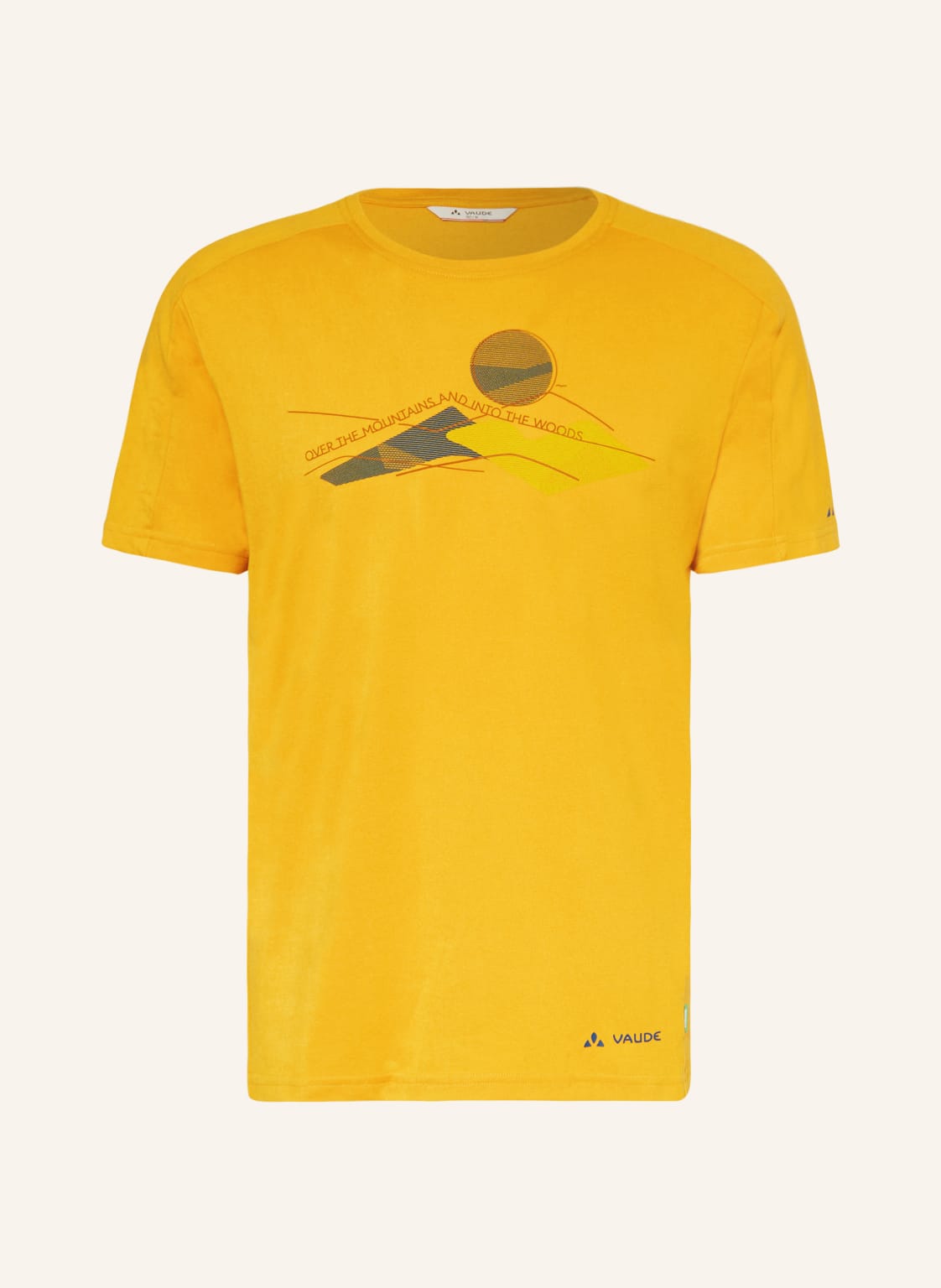 Image of Vaude T-Shirt Gleann gelb