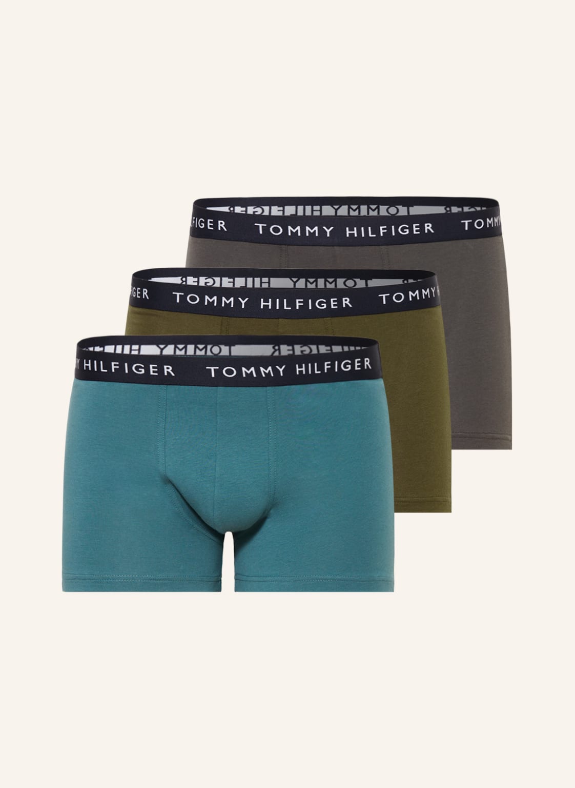 Image of Tommy Hilfiger 3er-Pack Boxershorts gruen