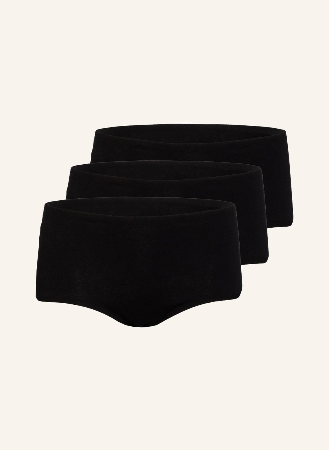 Image of Schiesser 3er-Pack Panties schwarz