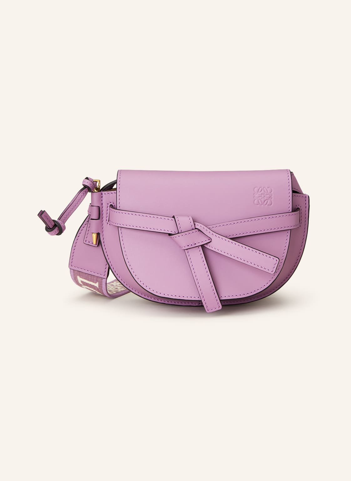 Image of Loewe Umhängetasche Mini Gate Dual violett