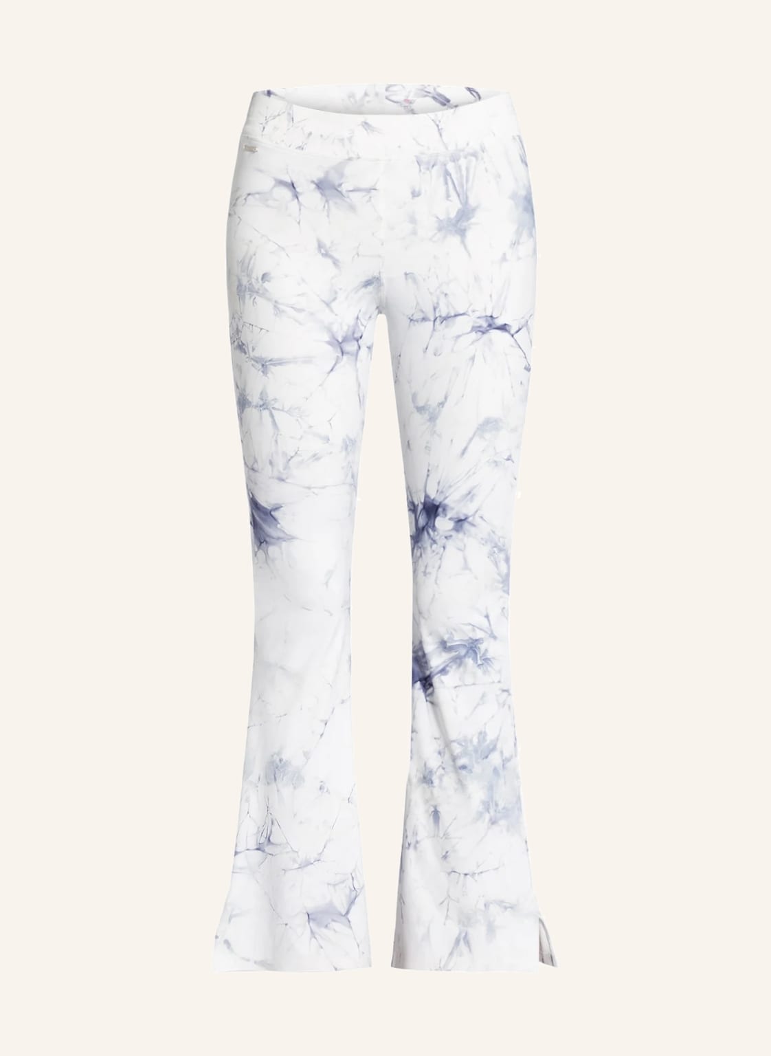 Image of Magic Bodyfashion Leggings Tie-Dye Flared Pants blau