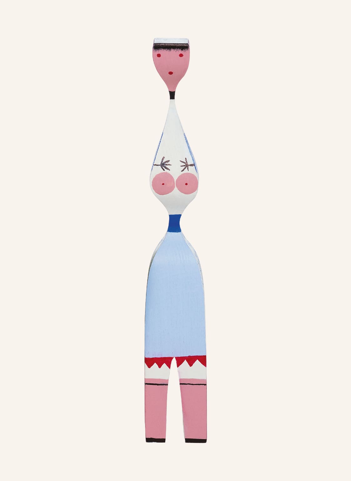 Image of Vitra Dekofigur Wooden Doll No. 7 blau