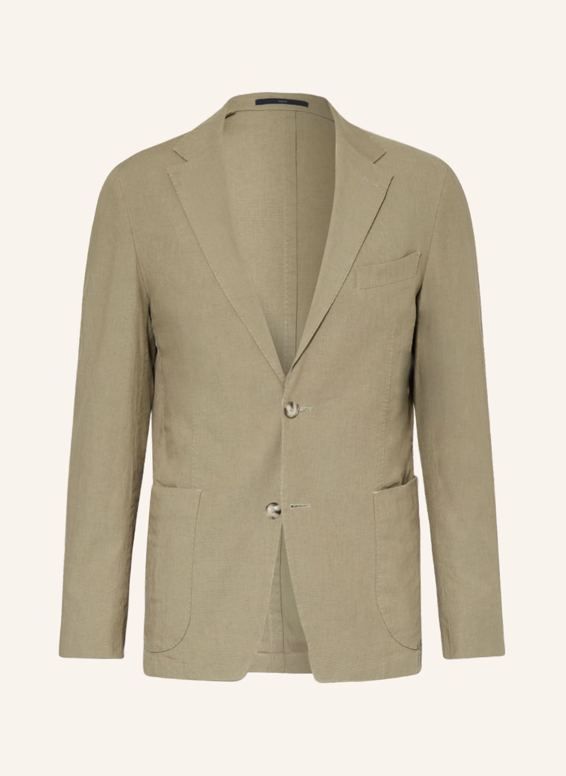 Image of Eduard Dressler Anzugsakko Shaped Fit Mit Leinen gruen