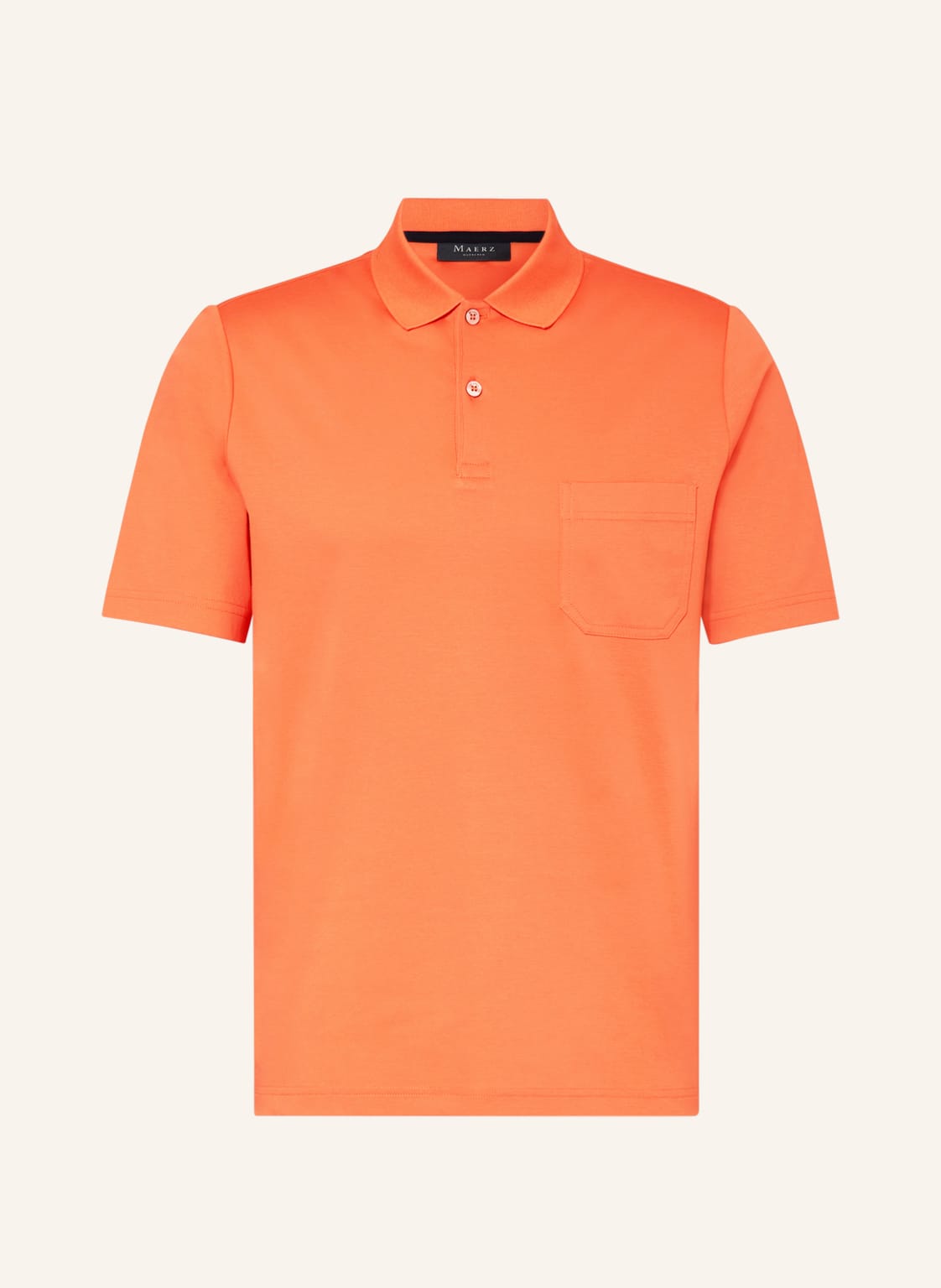 Image of Maerz Muenchen Jersey-Poloshirt orange