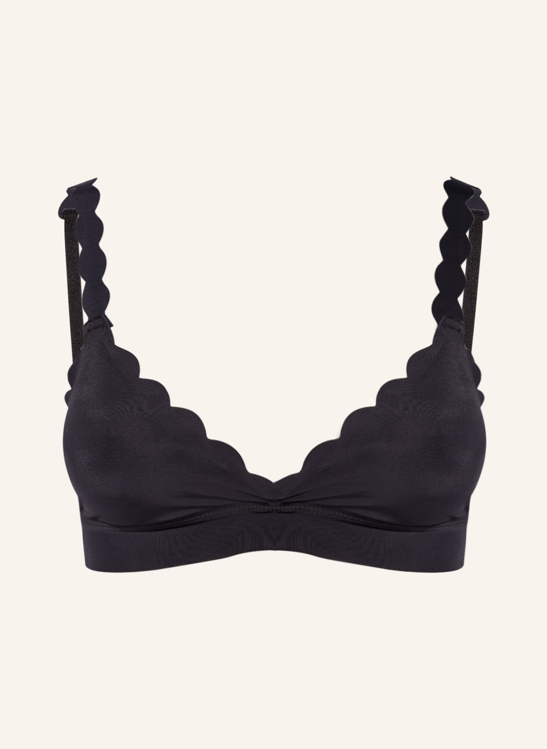 Image of Magic Bodyfashion Bustier Scalopp schwarz