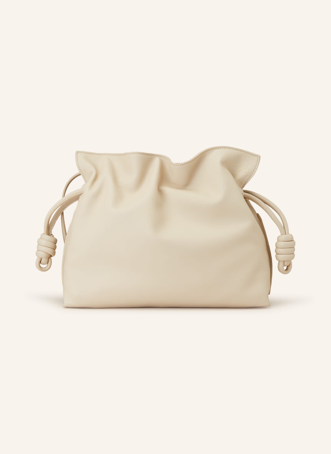 Image of Loewe Clutch Flamenco weiss