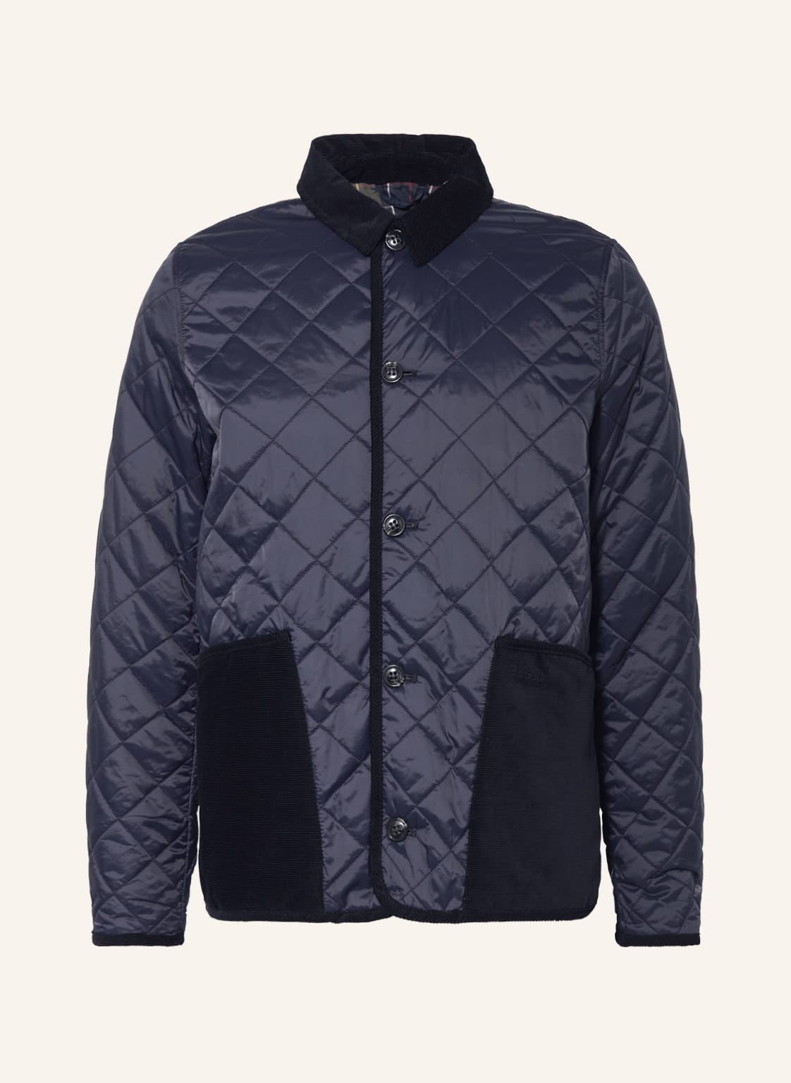 Image of Barbour Steppjacke Hoxton Liddesdale blau