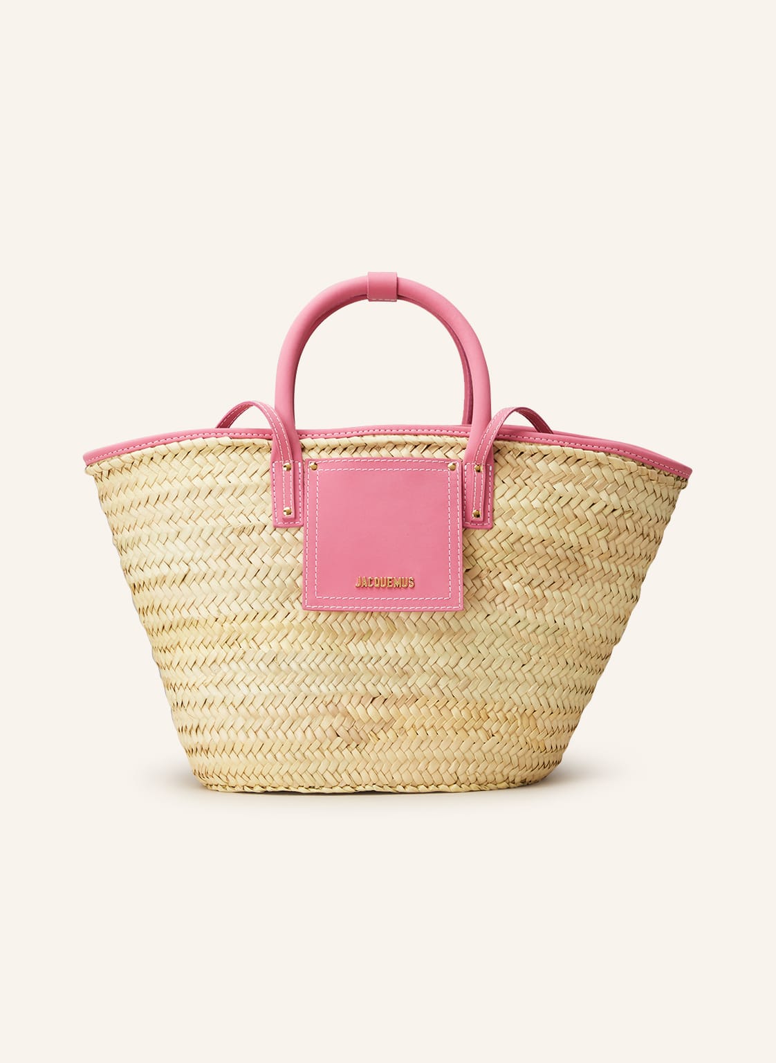 Image of Jacquemus Shopper Le Panier Soli pink
