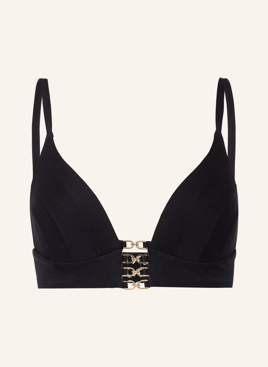 Image of Maryan Mehlhorn Bralette-Bikini-Top Heroines schwarz