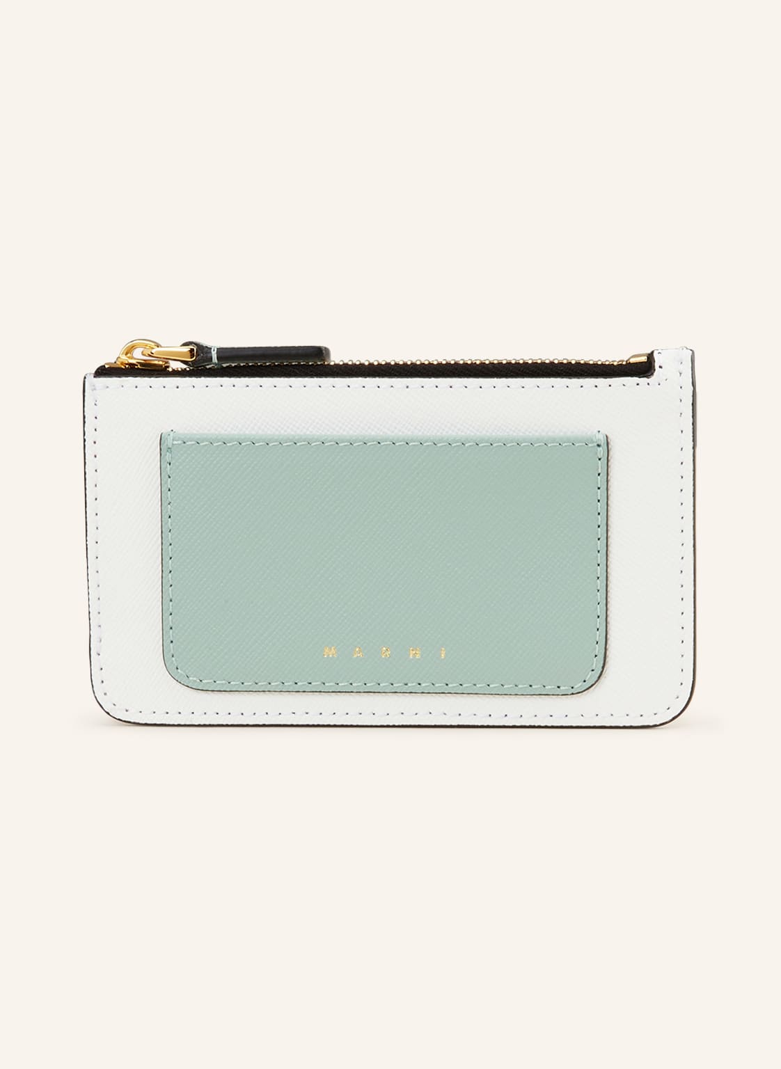 Image of Marni Kartenetui Mit Münzfach gruen