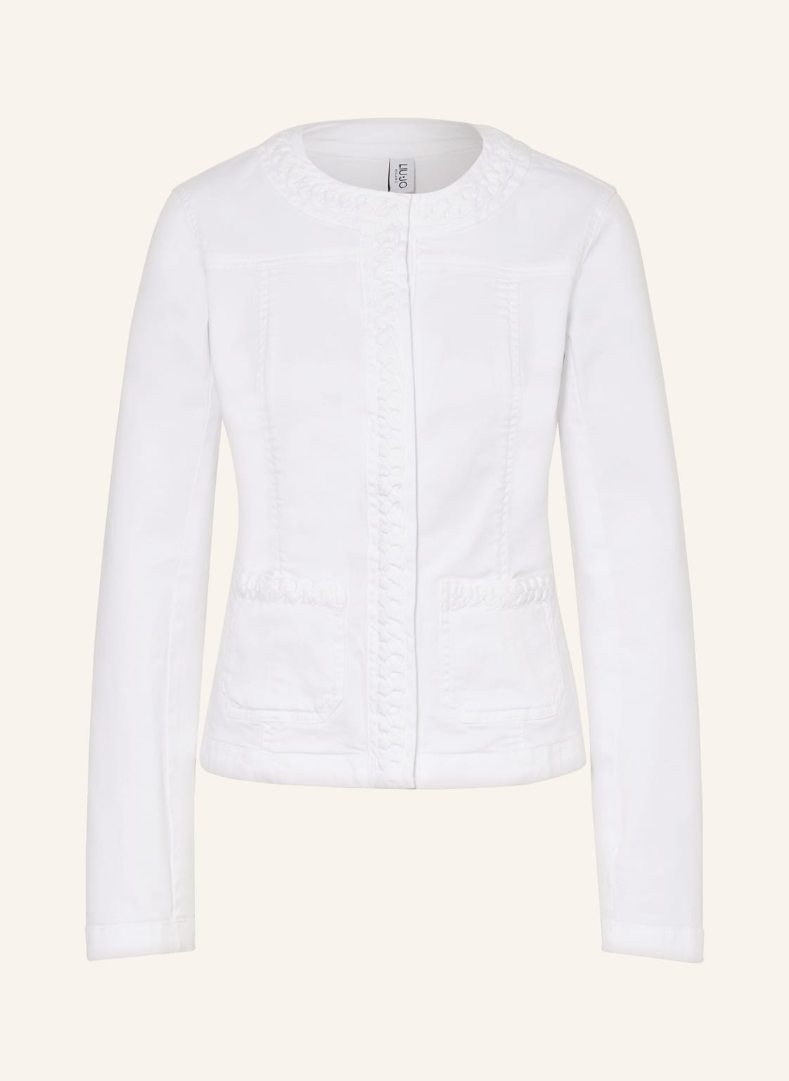 Image of Liu Jo Jeansjacke weiss