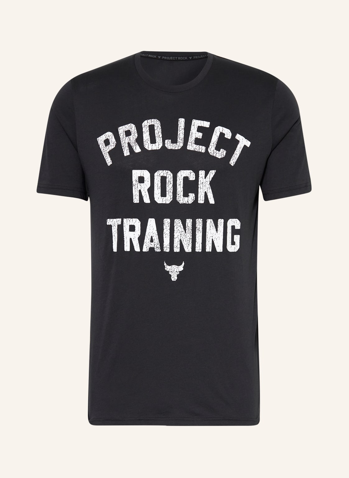 Image of Under Armour T-Shirt Ua Project Rock Training schwarz