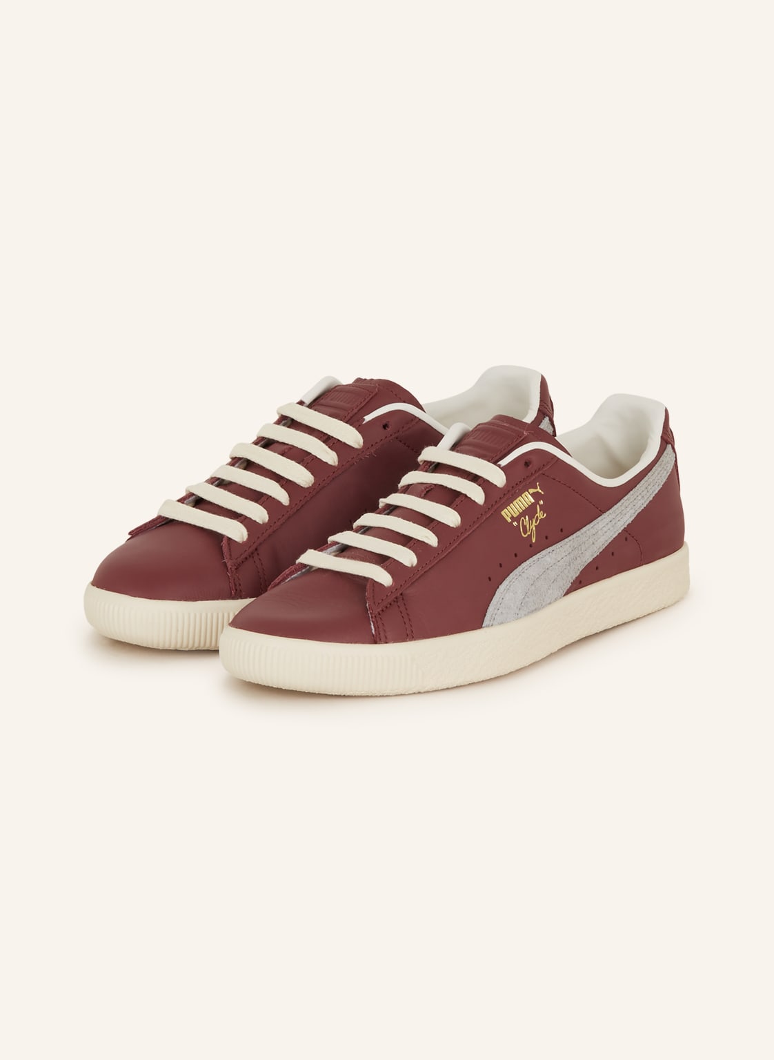 Image of Puma Sneaker Clyde Base rot