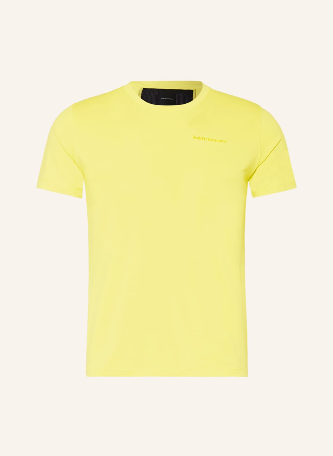 Image of Peak Performance T-Shirt Alum Light Mit Mesh gruen