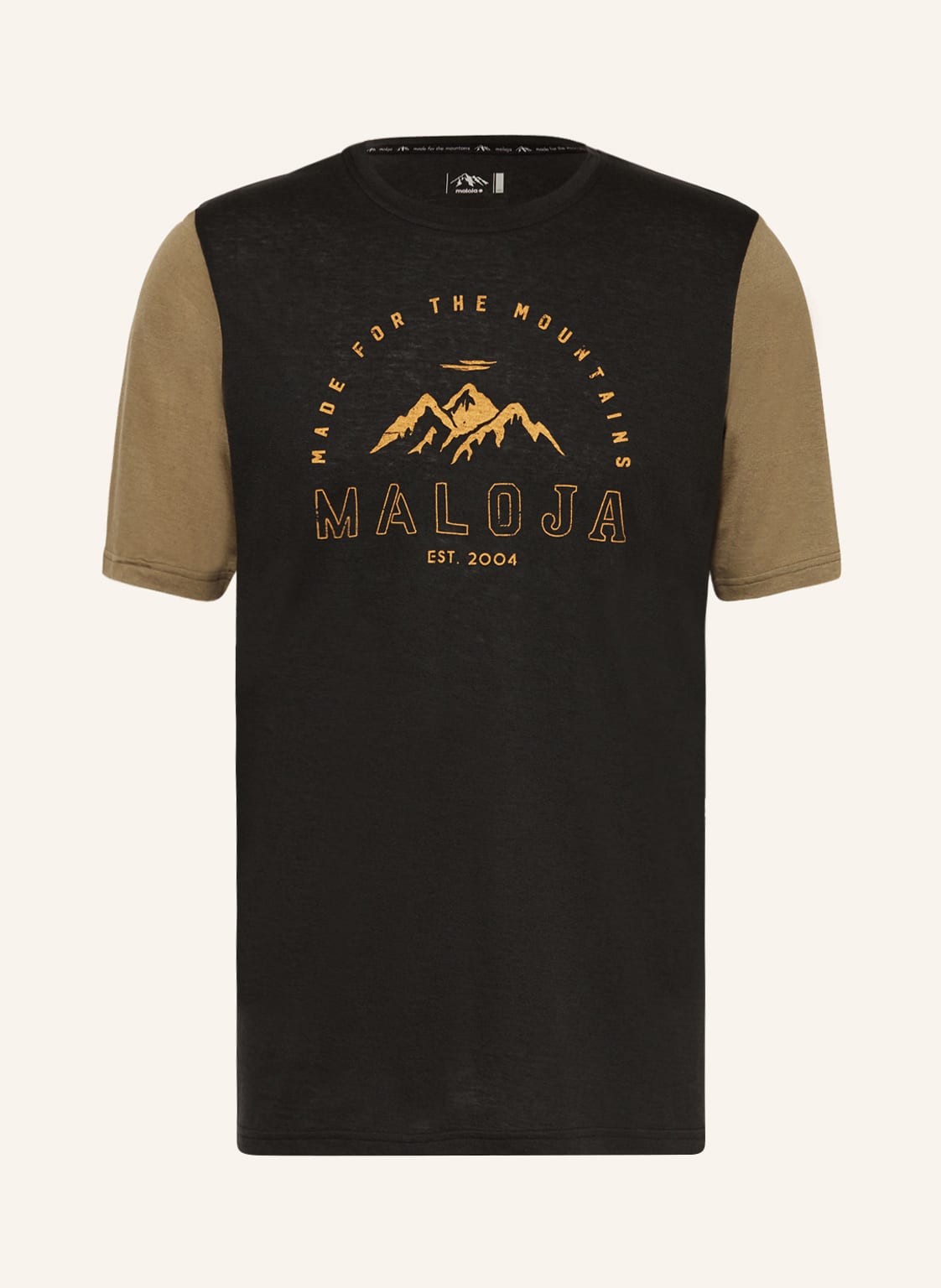 Image of Maloja T-Shirt Kalmbergm Mit Merinowolle schwarz
