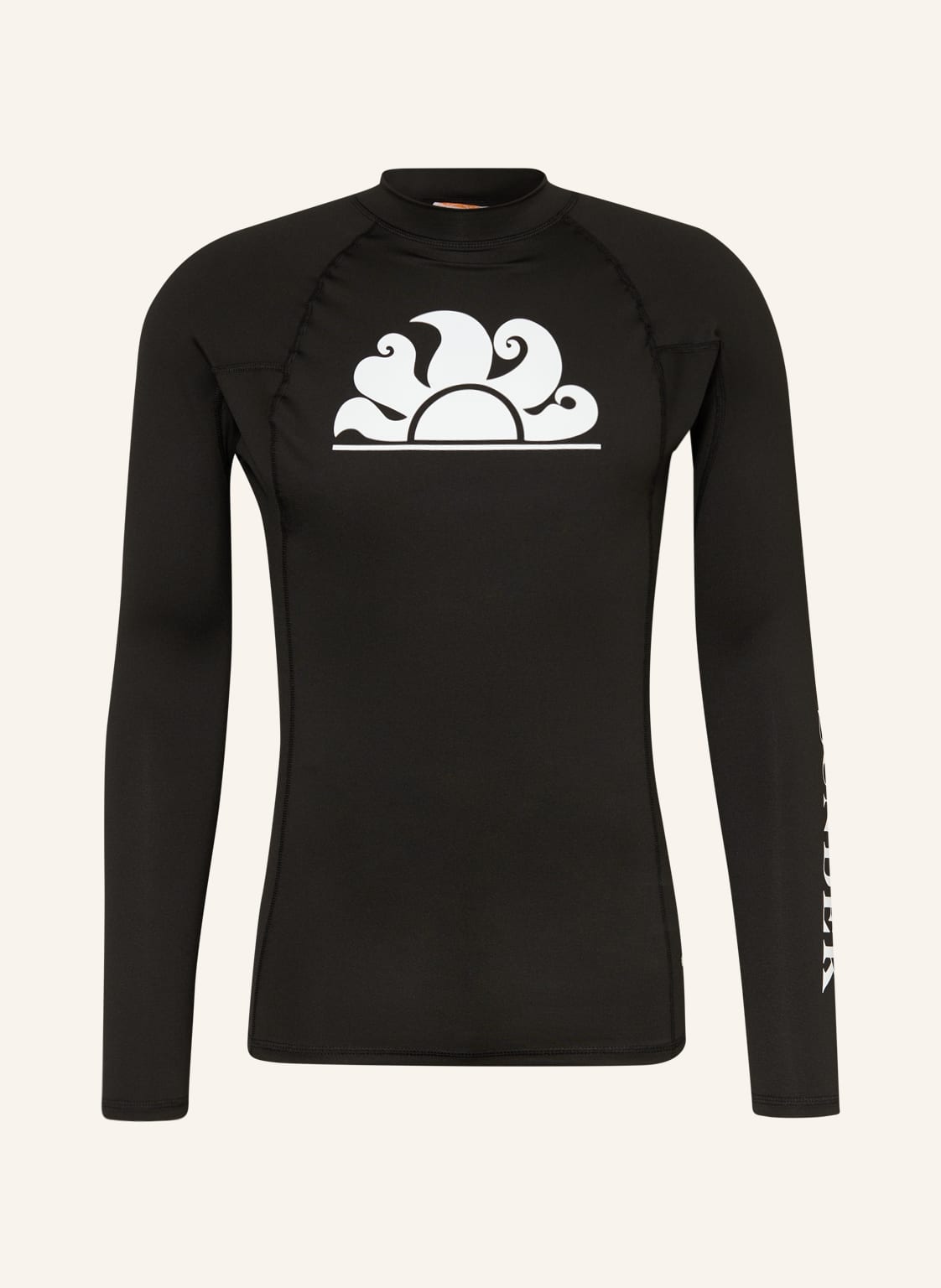 Image of Sundek Uv-Shirt Rashguard Mit Uv-Schutz 50+ schwarz