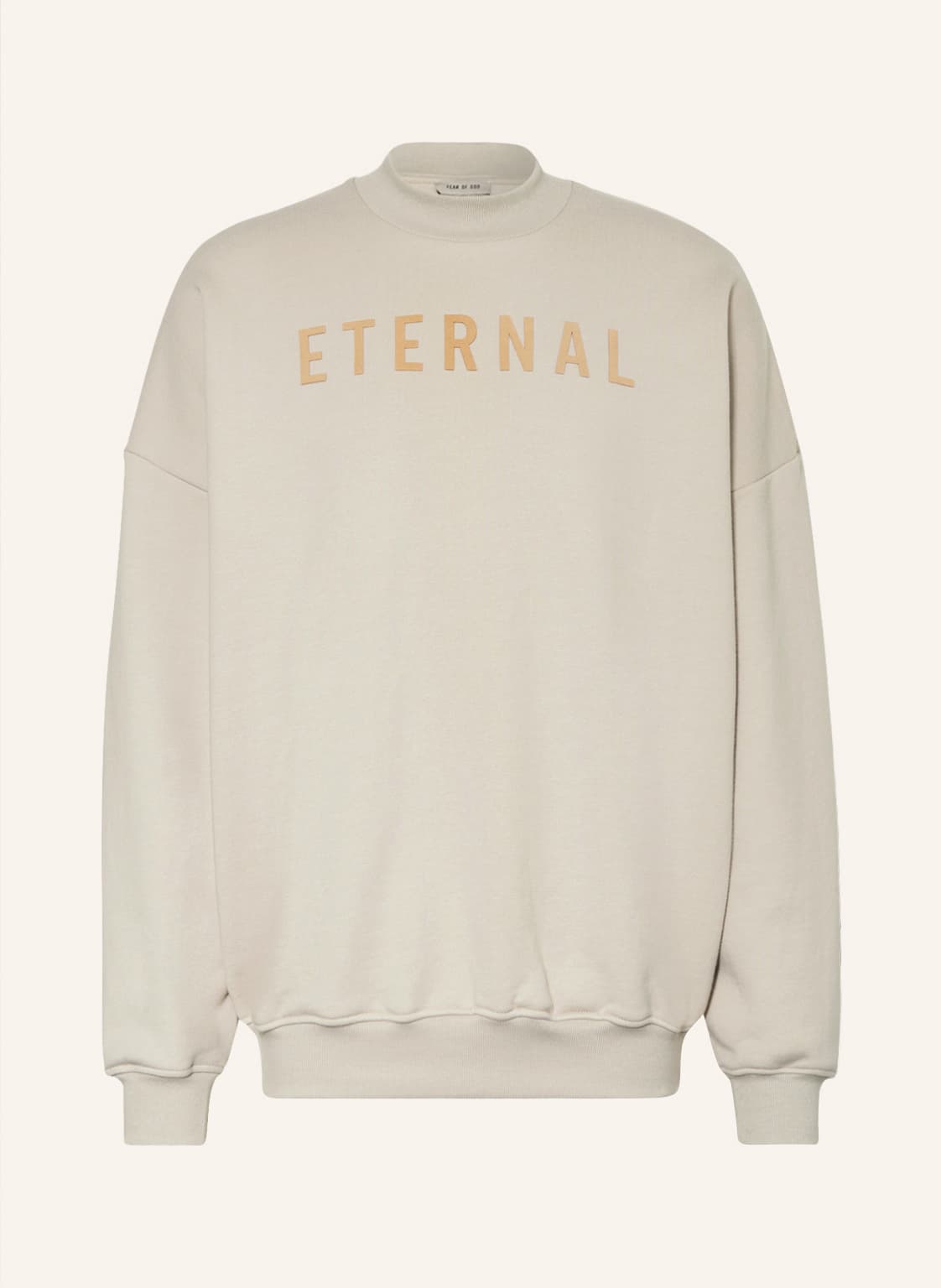 Image of Fear Of God Oversized-Sweatshirt beige