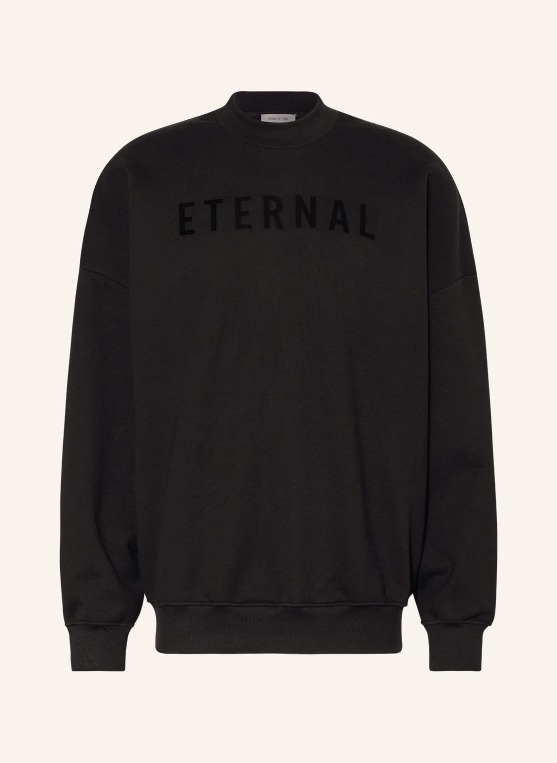Image of Fear Of God Oversized-Sweatshirt schwarz