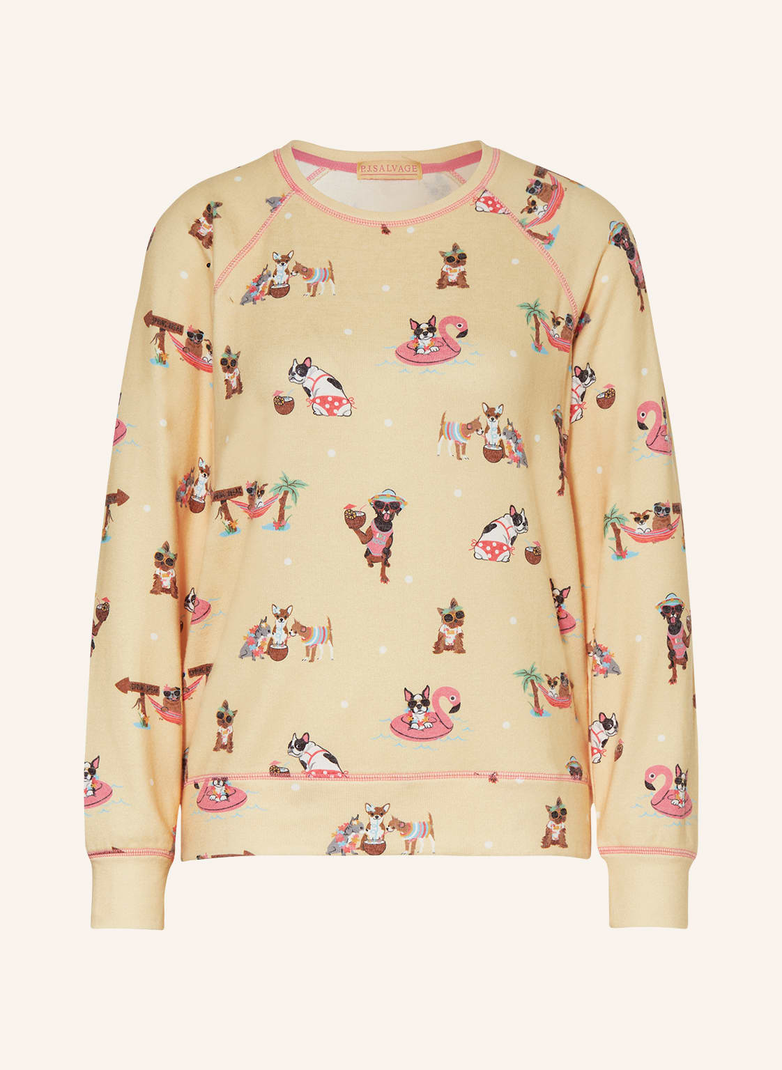 Image of P.J.Salvage Lounge-Shirt gelb