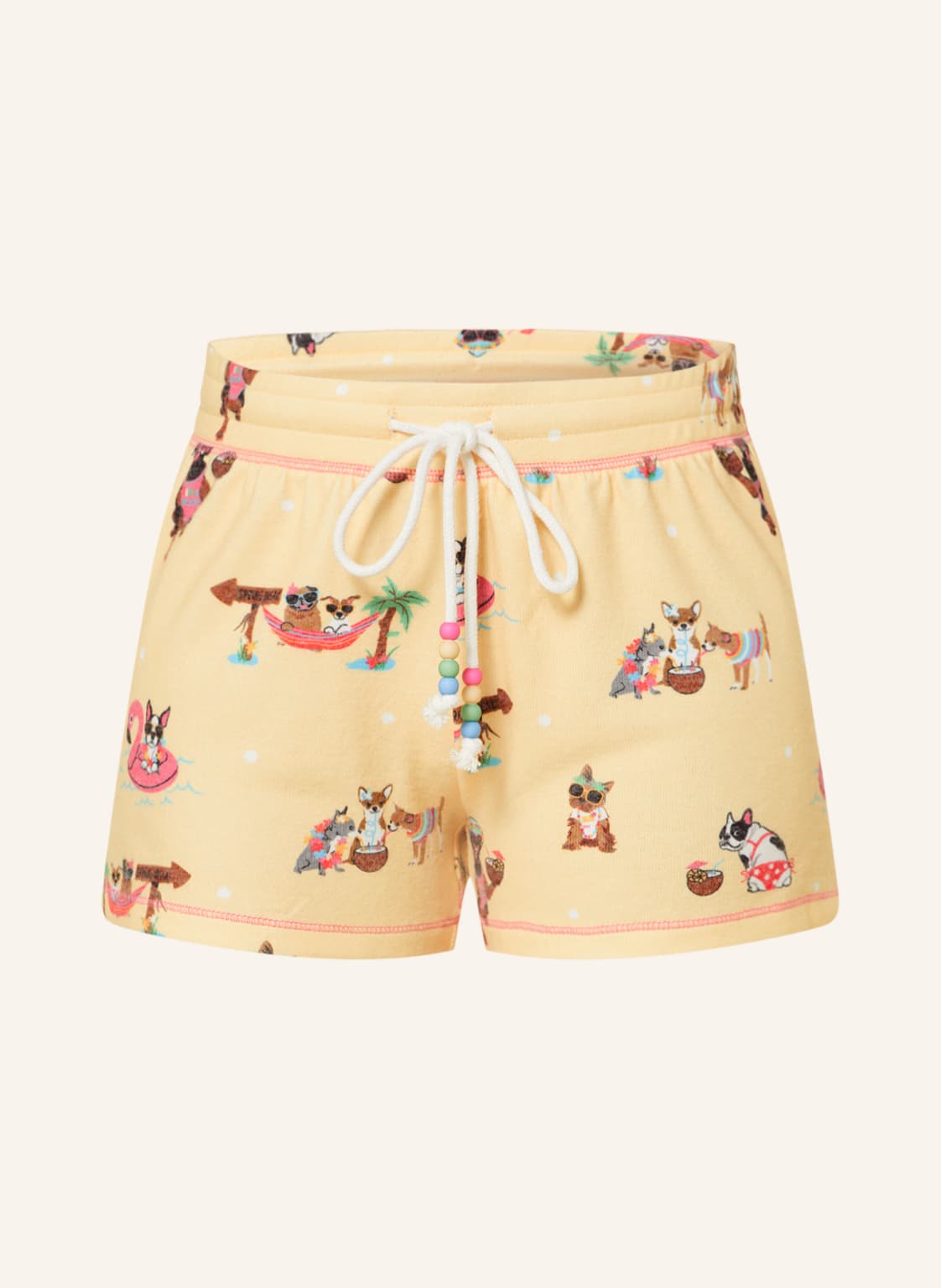 Image of P.J.Salvage Lounge-Shorts gelb