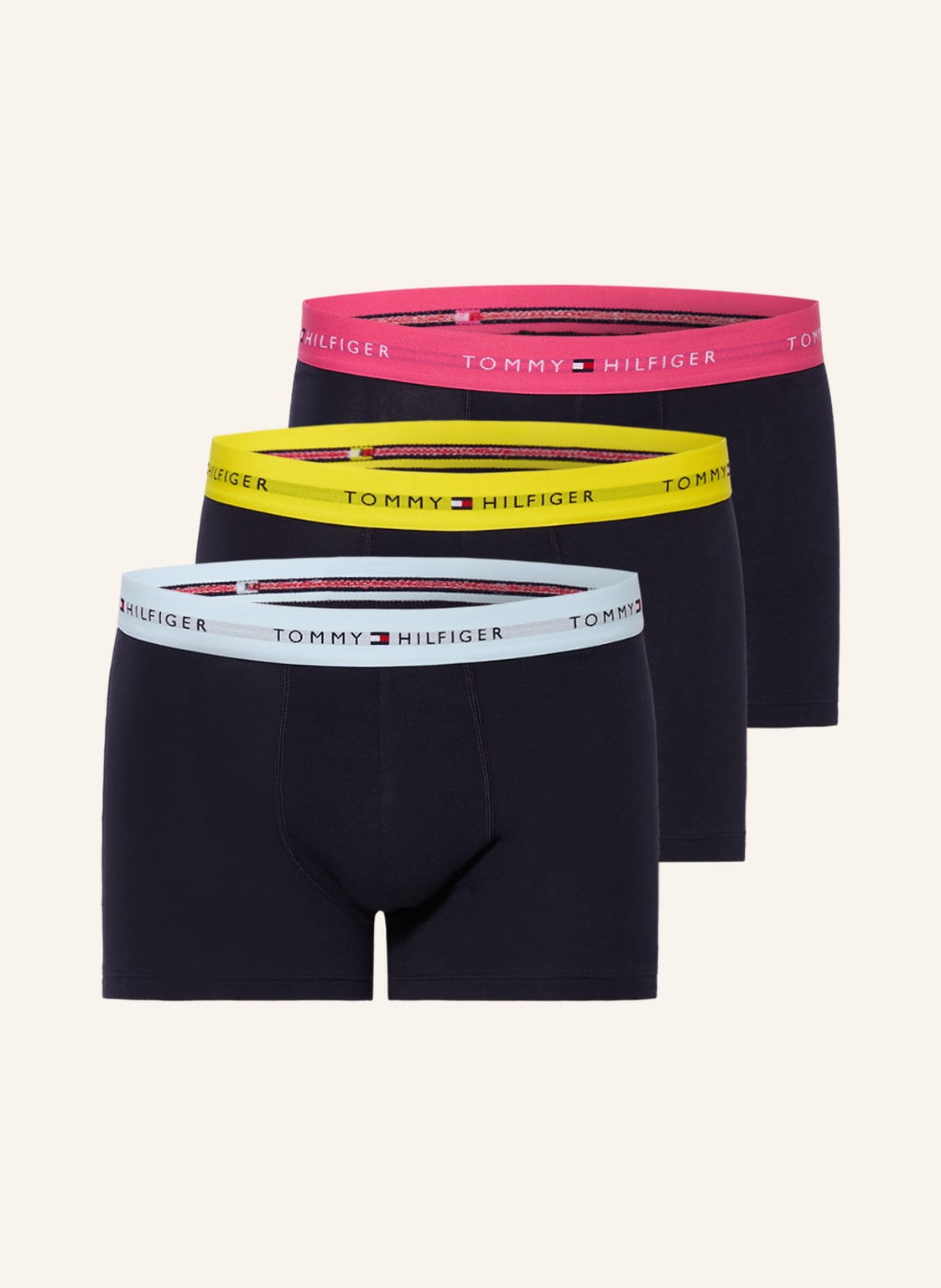 Image of Tommy Hilfiger 3er-Pack Boxershorts pink