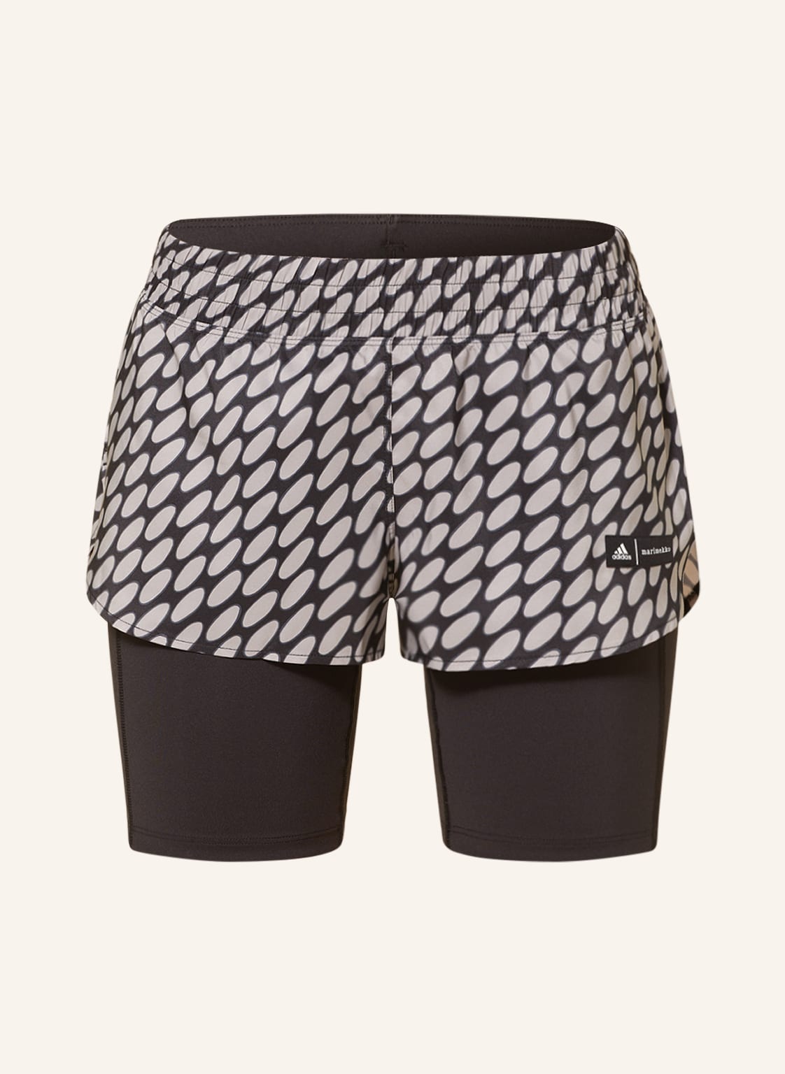 Image of Adidas 2-In-1-Laufshorts schwarz