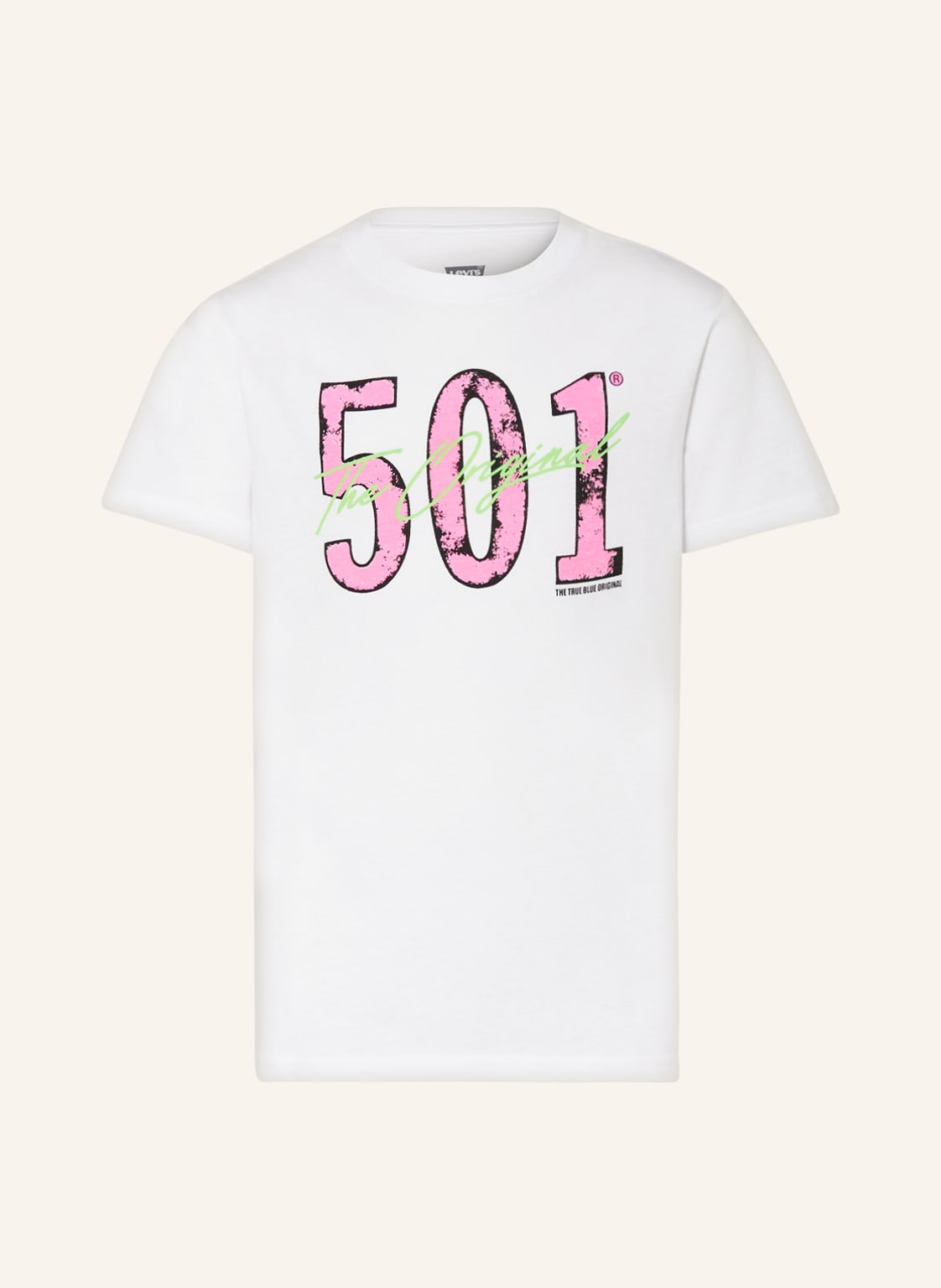 Image of Levi's® T-Shirt 501 Original weiss