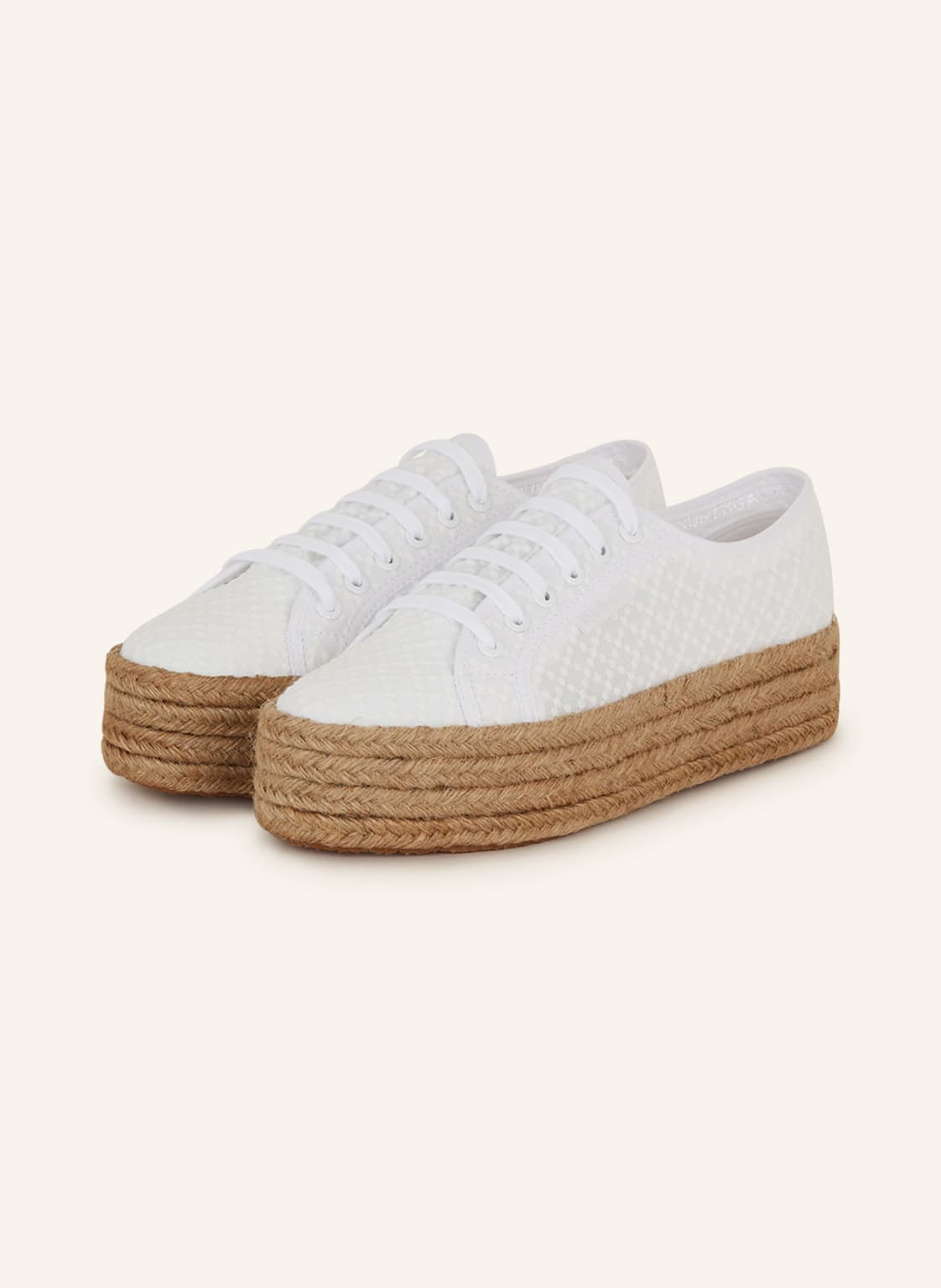 Image of Superga Sneaker 3126 Mit Stickereien weiss