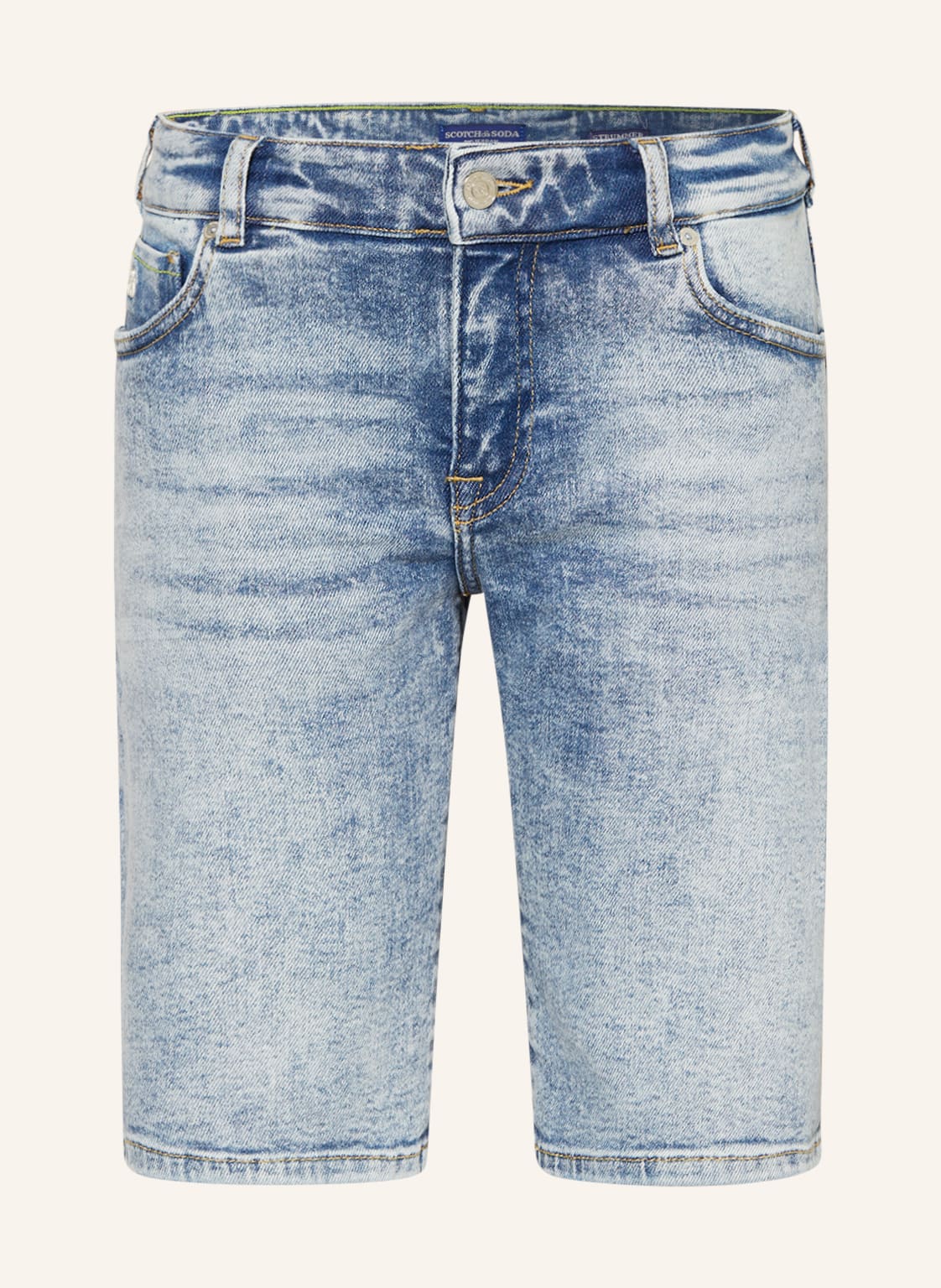 Image of Scotch & Soda Jeansshorts Strummer Regular Slim Fit blau