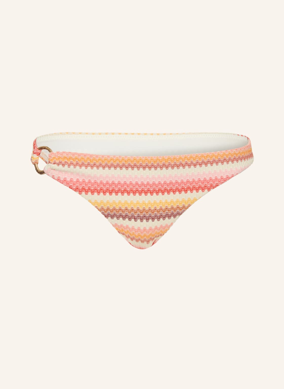 Image of Jets Australia Basic-Bikini-Hose Capri Stripe rosa