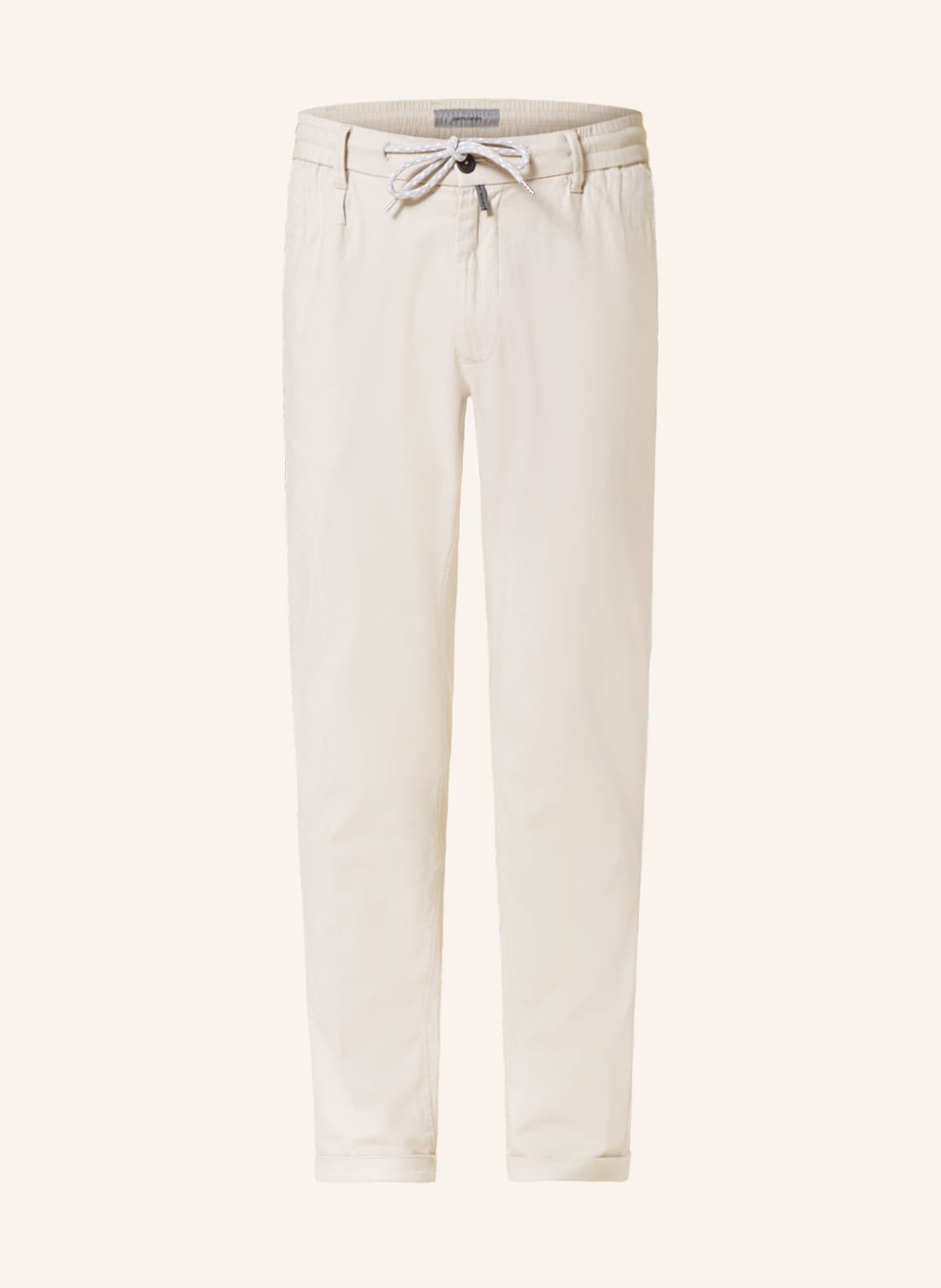 Image of Pierre Cardin Hose Lyon Im Jogging-Stil Extra Slim Fit beige