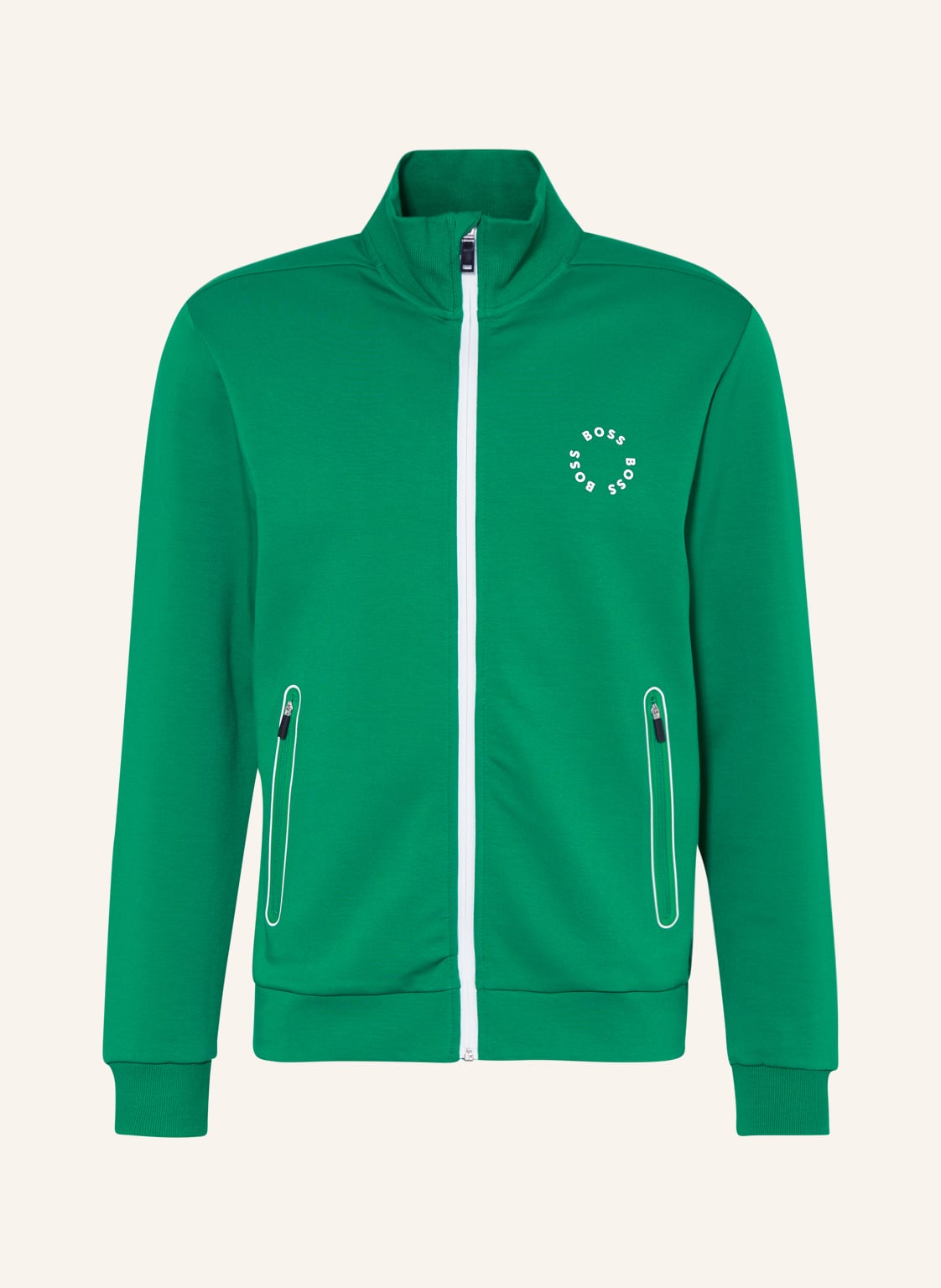 Image of Boss Sweatjacke Skaz gruen