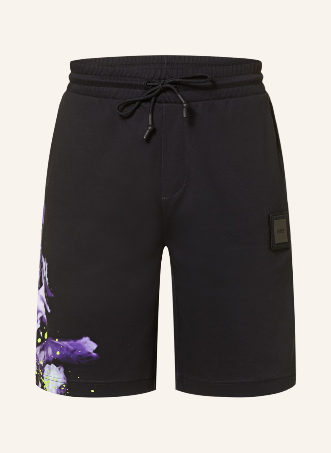 Image of Boss Jerseyshorts Headlo Lotus schwarz
