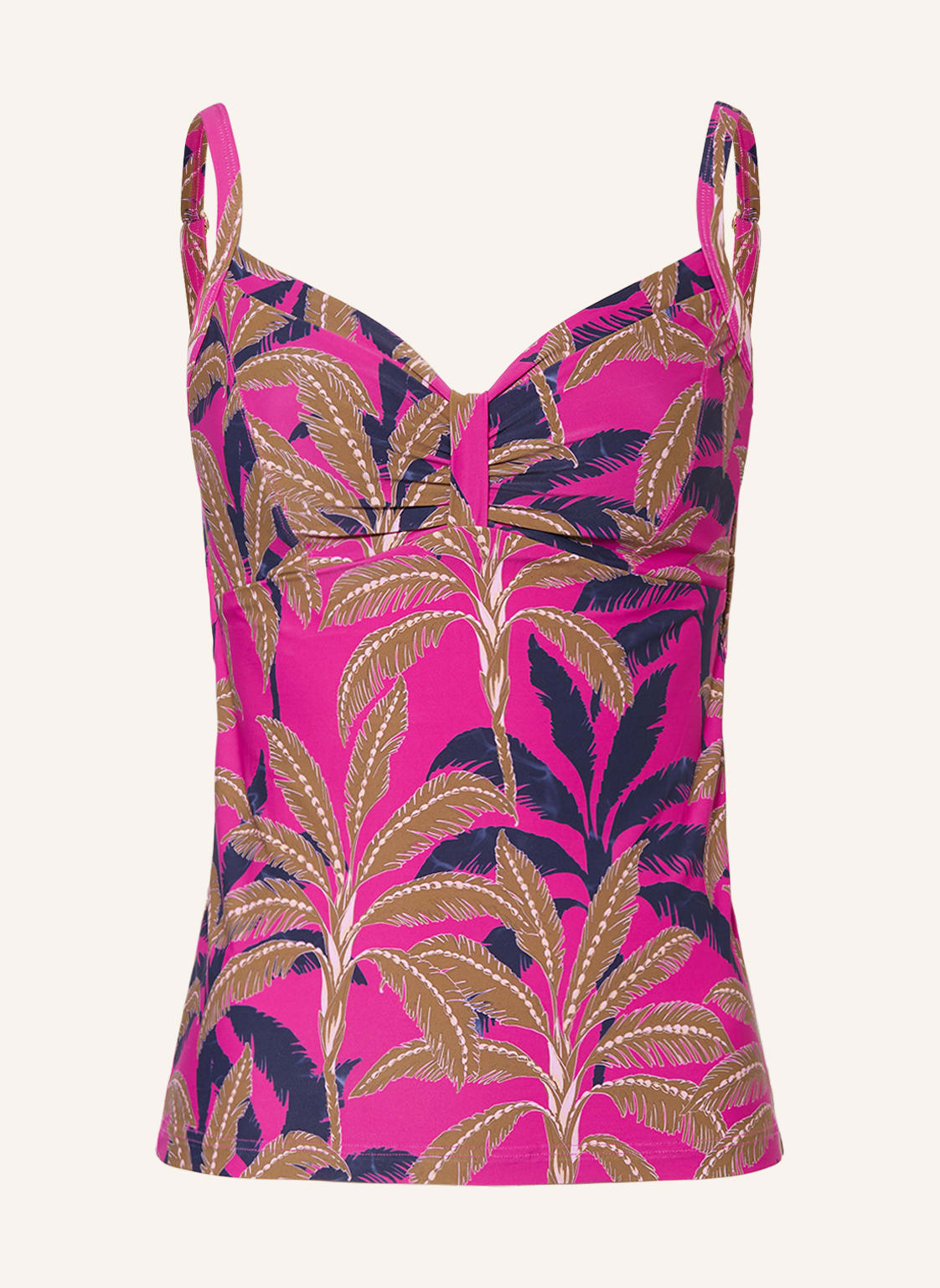 Image of Cyell Tankini-Top Palm Spring pink