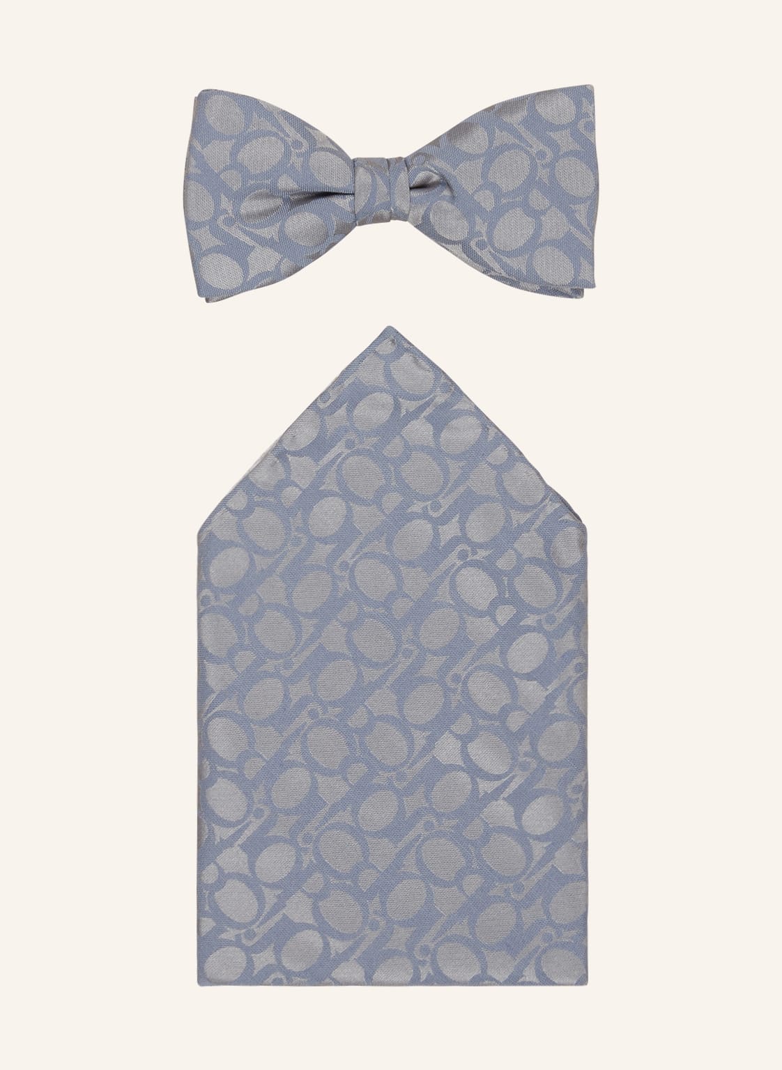 Image of Joop! Set: Fliege Und Einstecktuch blau