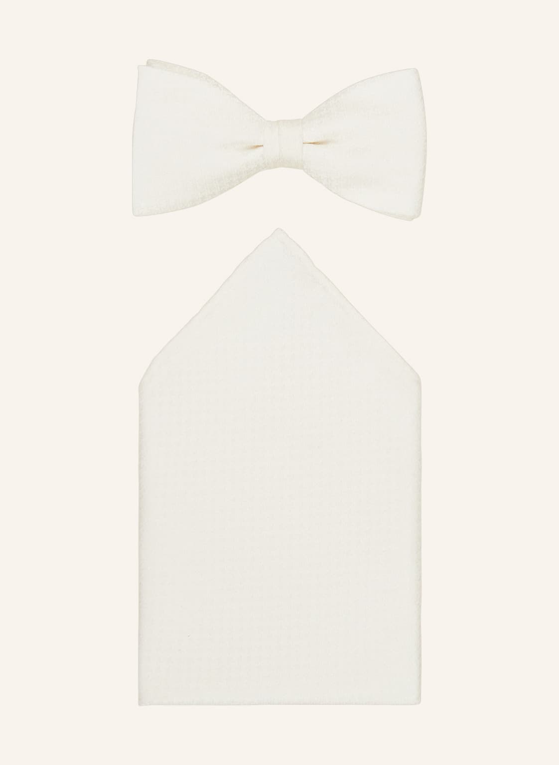 Image of Joop! Set: Fliege Und Einstecktuch weiss