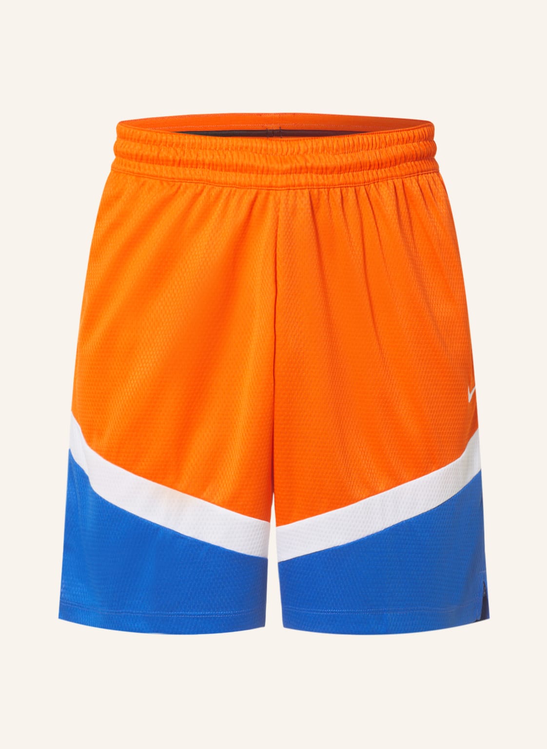 Image of Nike Basketballshorts Aus Mesh orange