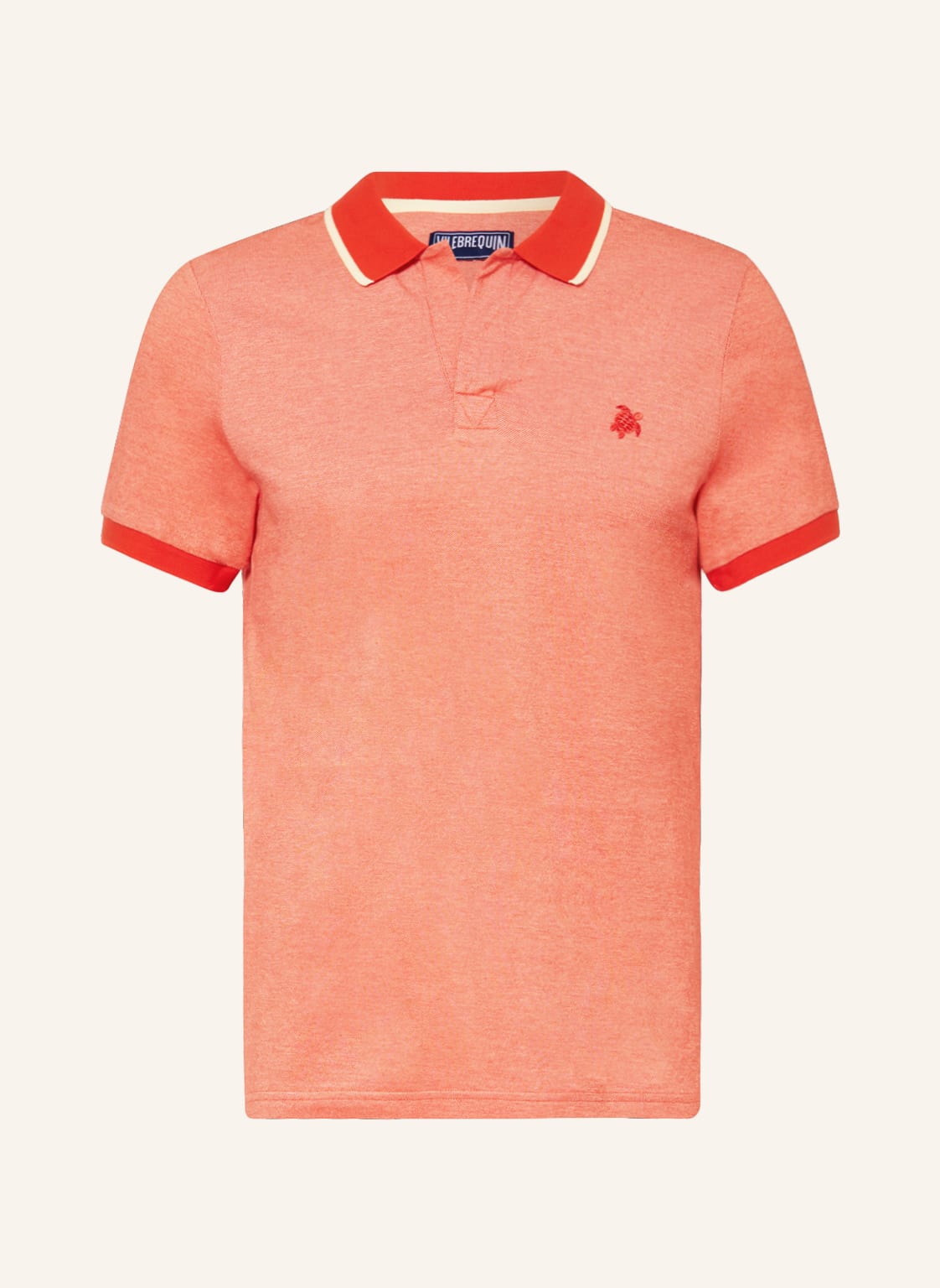 Image of Vilebrequin Piqué-Poloshirt rot
