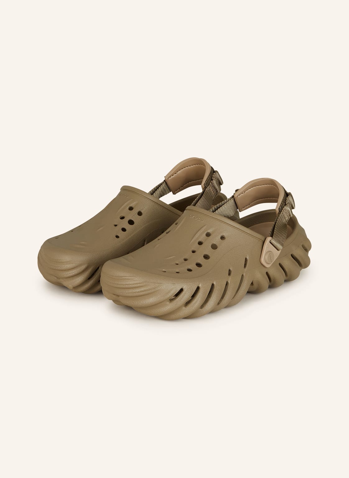 Image of Crocs Pantoletten Echo beige