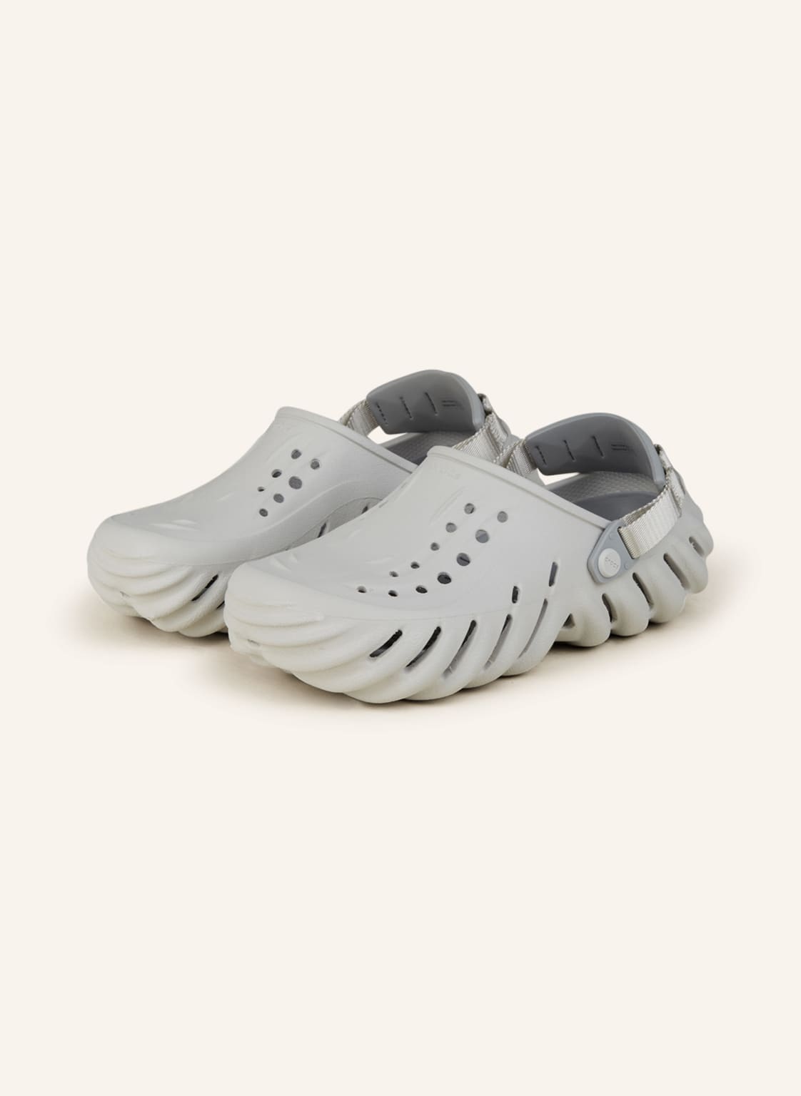 Image of Crocs Pantoletten Echo grau