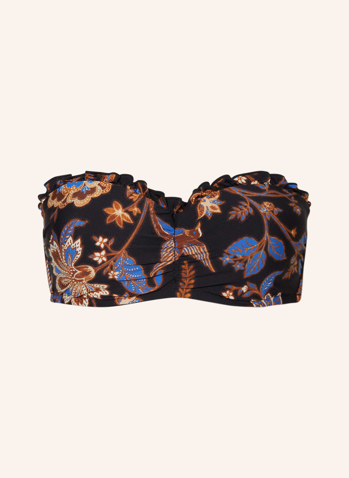 Image of Seafolly Bandeau-Bikini-Top Silk Road schwarz