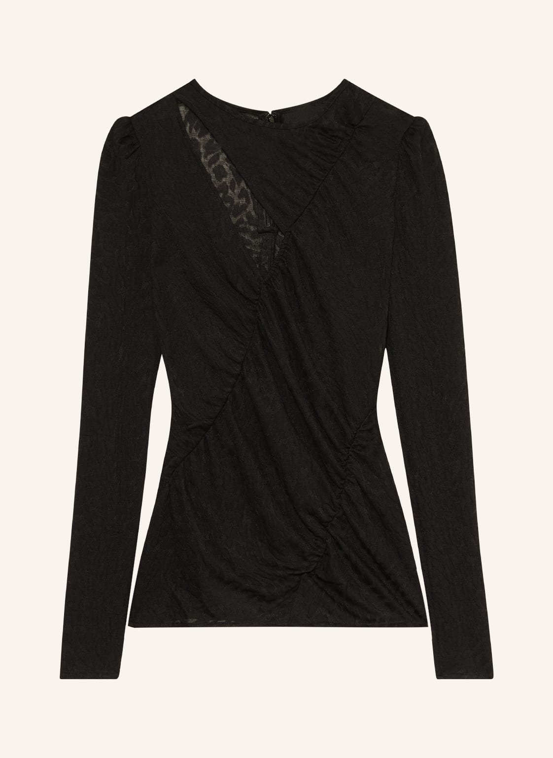 Image of Lala Berlin Blusenshirt Tera Mit Cut-Out schwarz