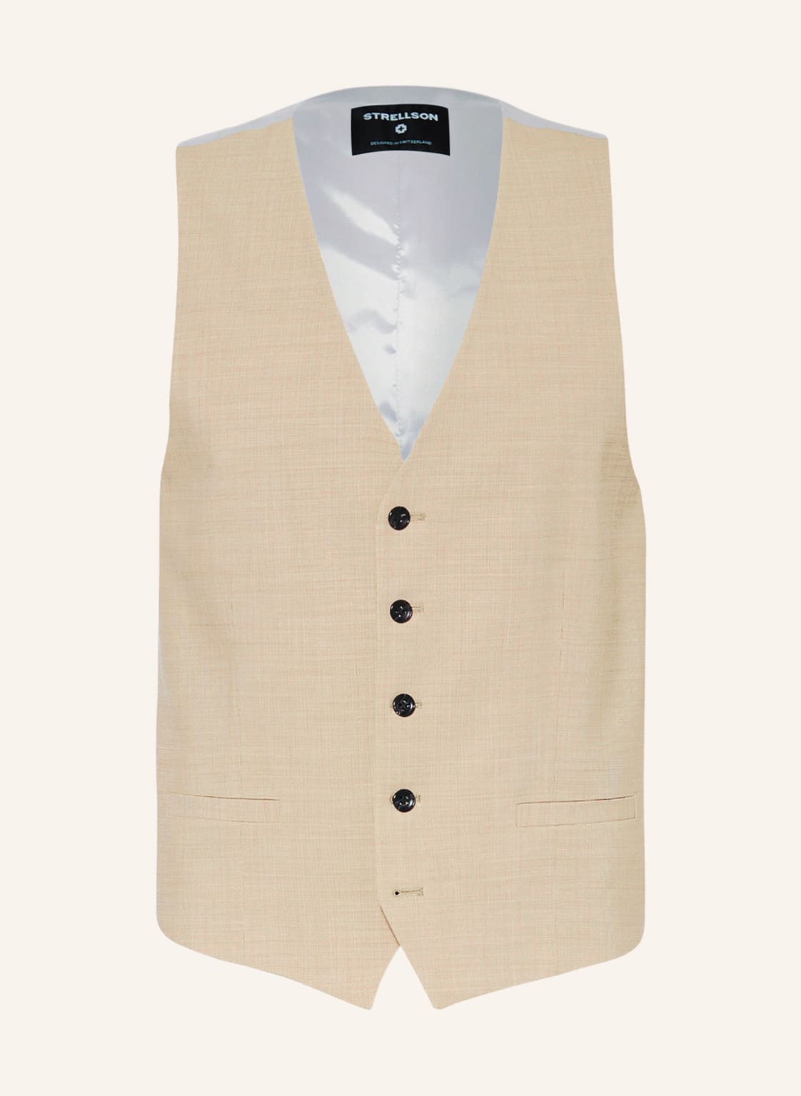 Image of Strellson Anzugweste ves2 Extra Slim Fit beige