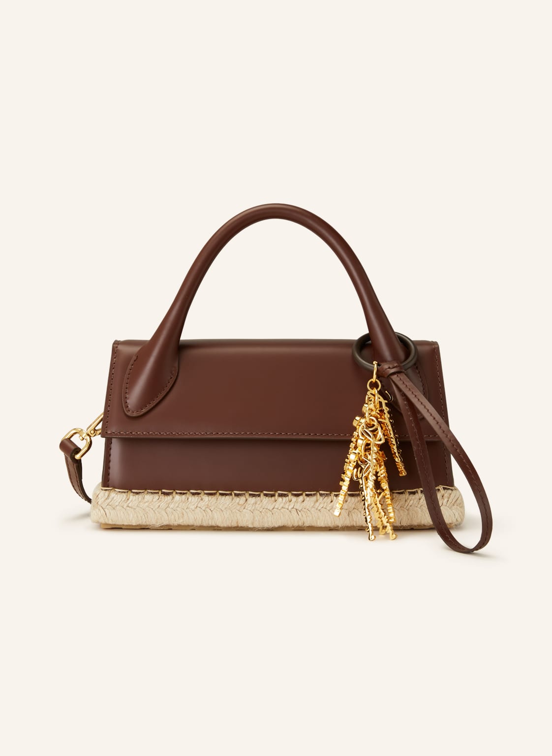Image of Jacquemus Handtasche Le Chiquito Long Cordao braun