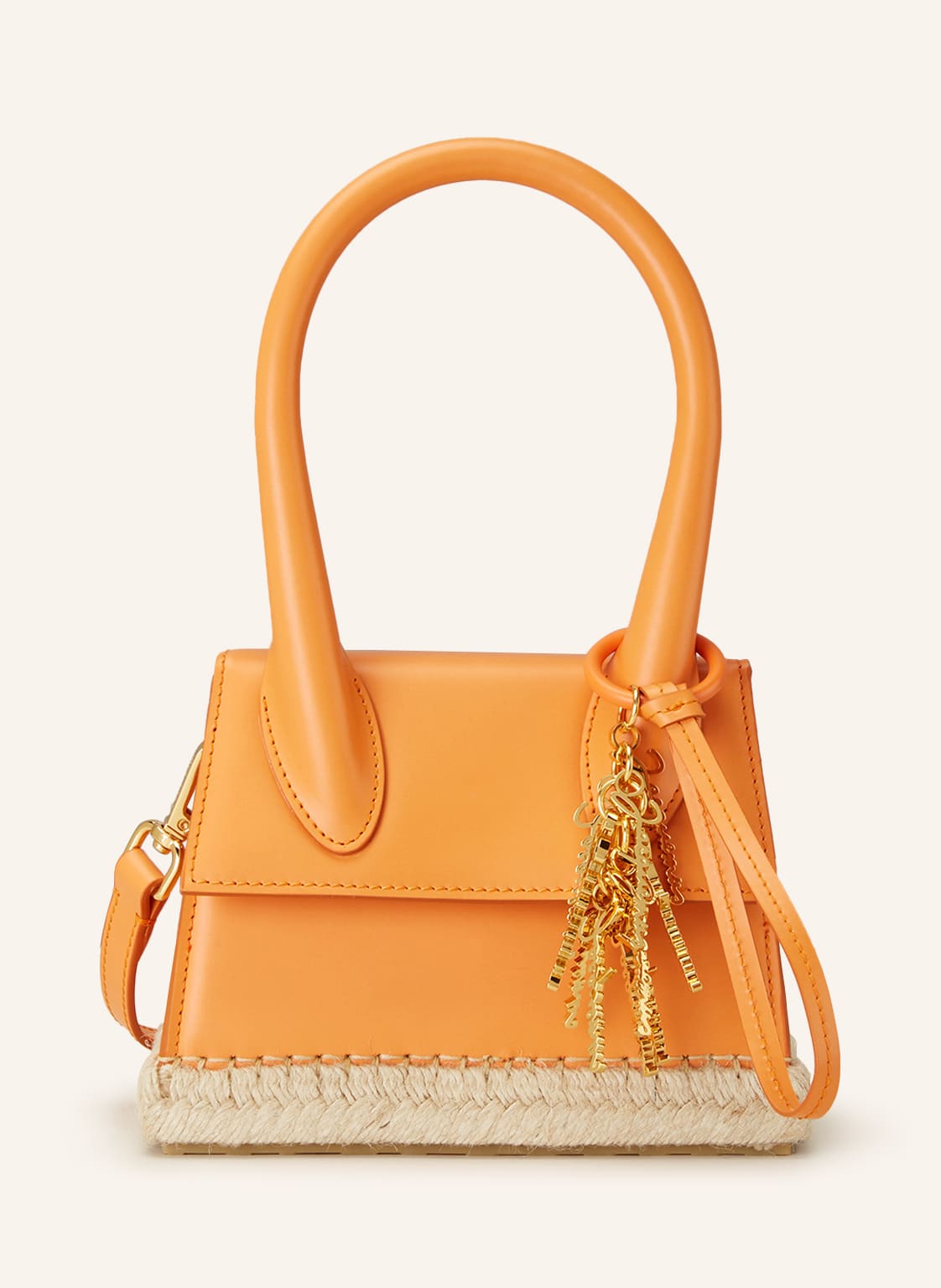 Image of Jacquemus Handtasche Le Chiquito Moyen Cordao orange