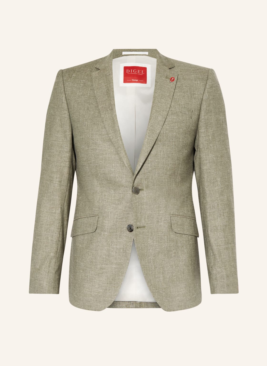 Image of Digel Anzugsakko Rod Slim Fit grau